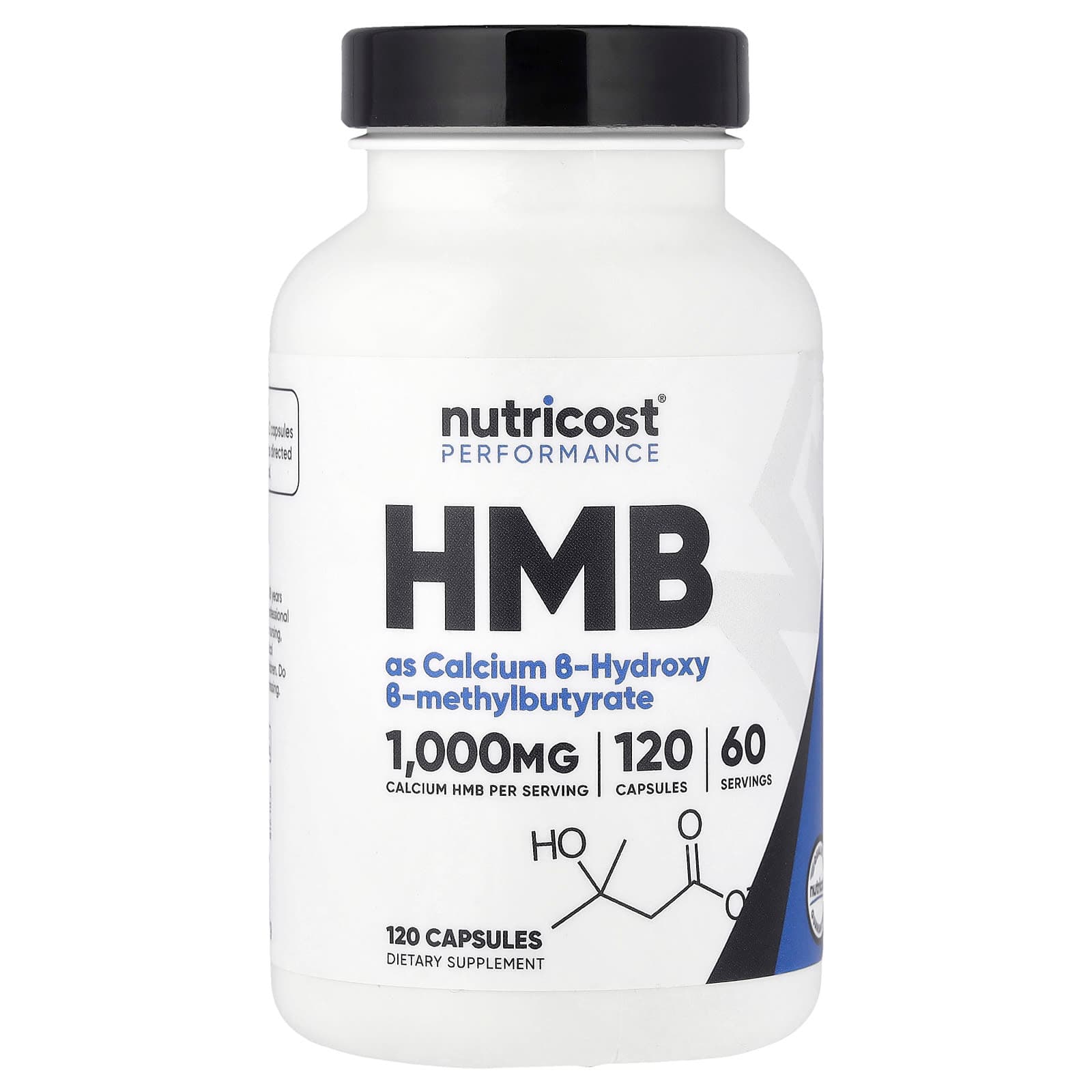 Nutricost Performance, HMB – 120 gélules de Nutricost