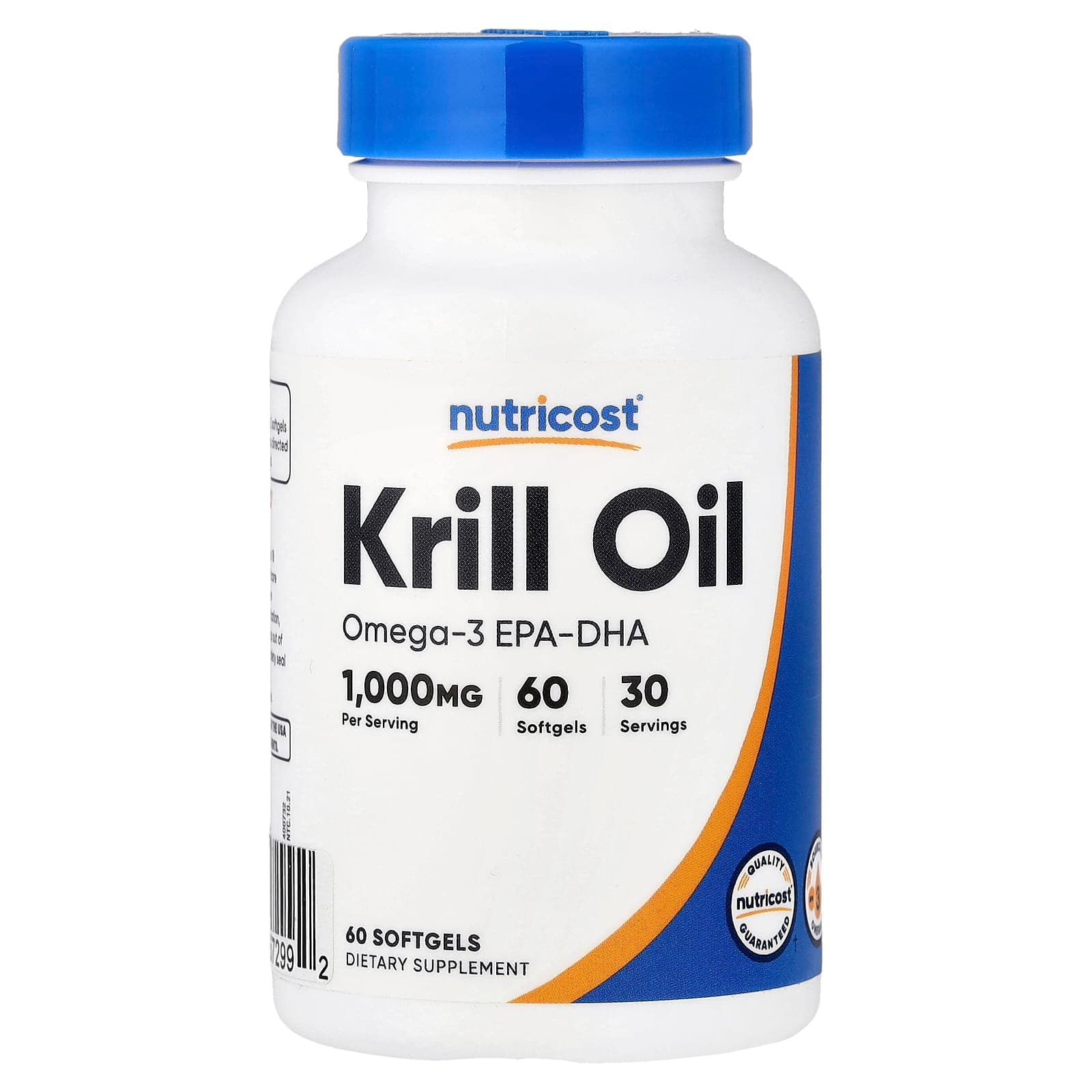 Nutricost Krill Oil – 60 capsules molles de Nutricost