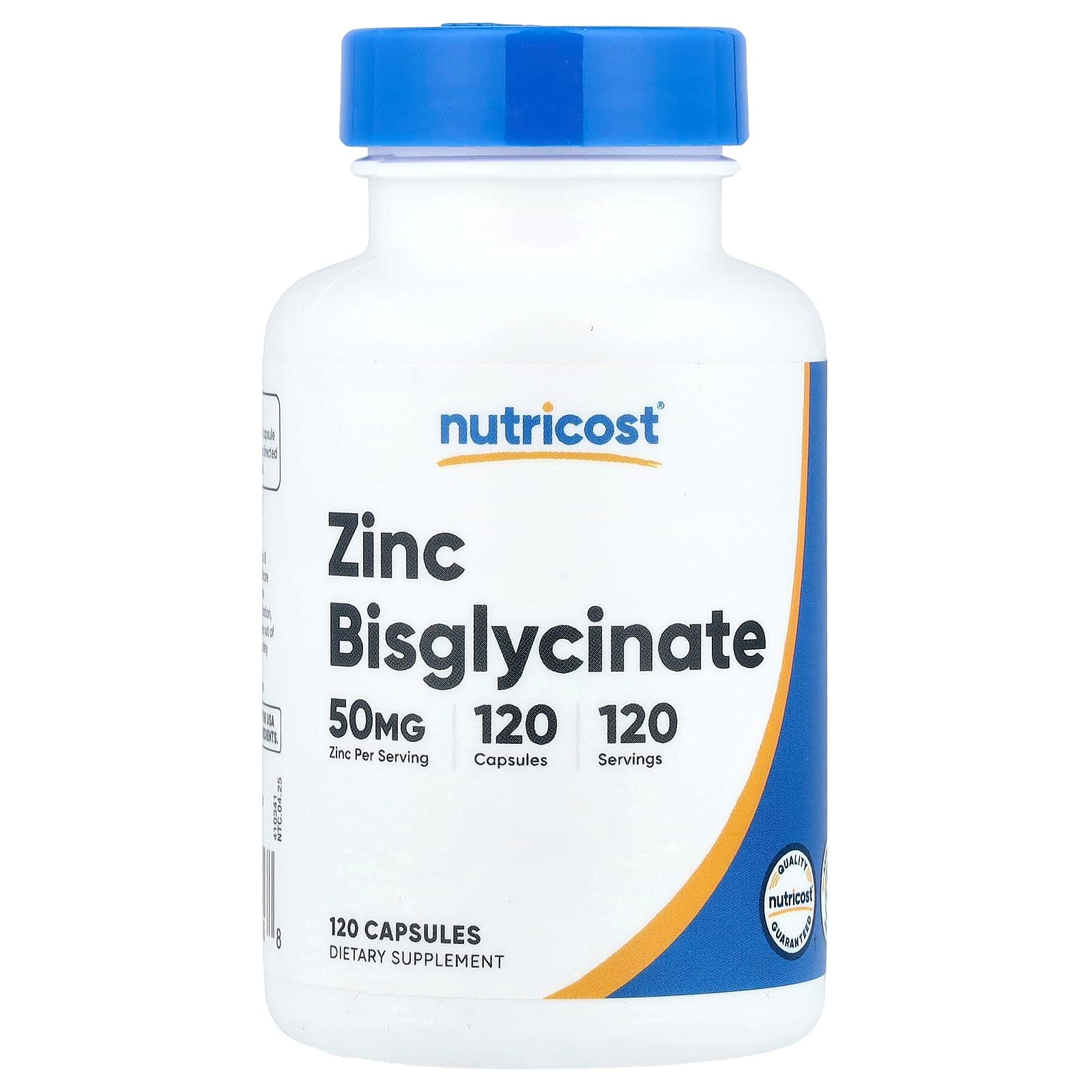 Nutricost Zinc Bisglycinate – 120 gélules de Nutricost