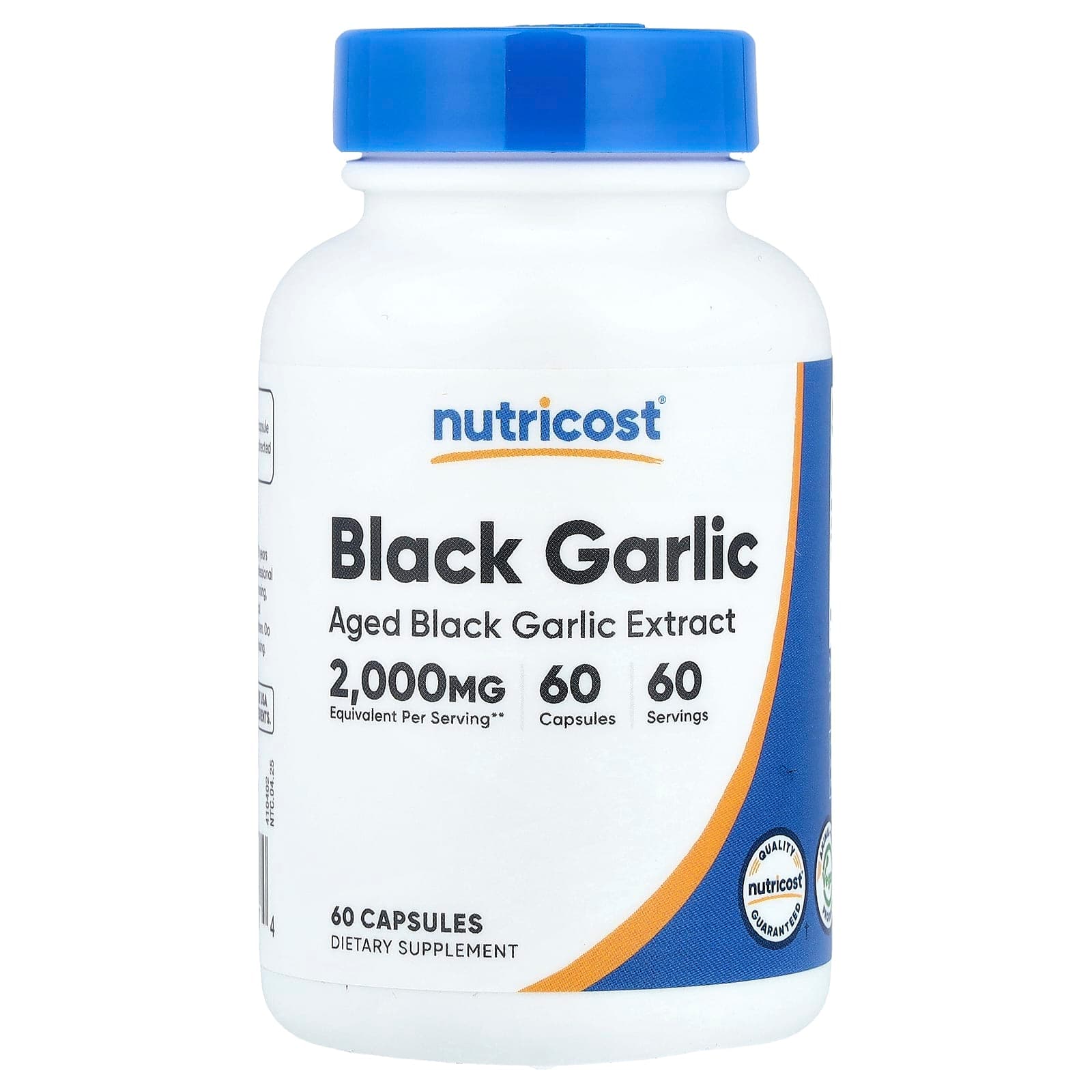 Nutricost Black Garlic – 60 gélules de Nutricost