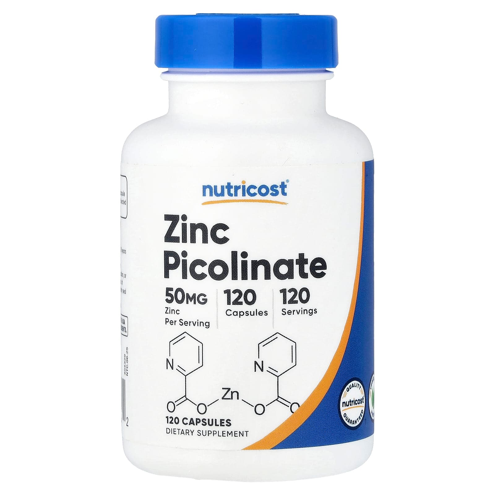 Nutricost Zinc Picolinate – 120 gélules de Nutricost
