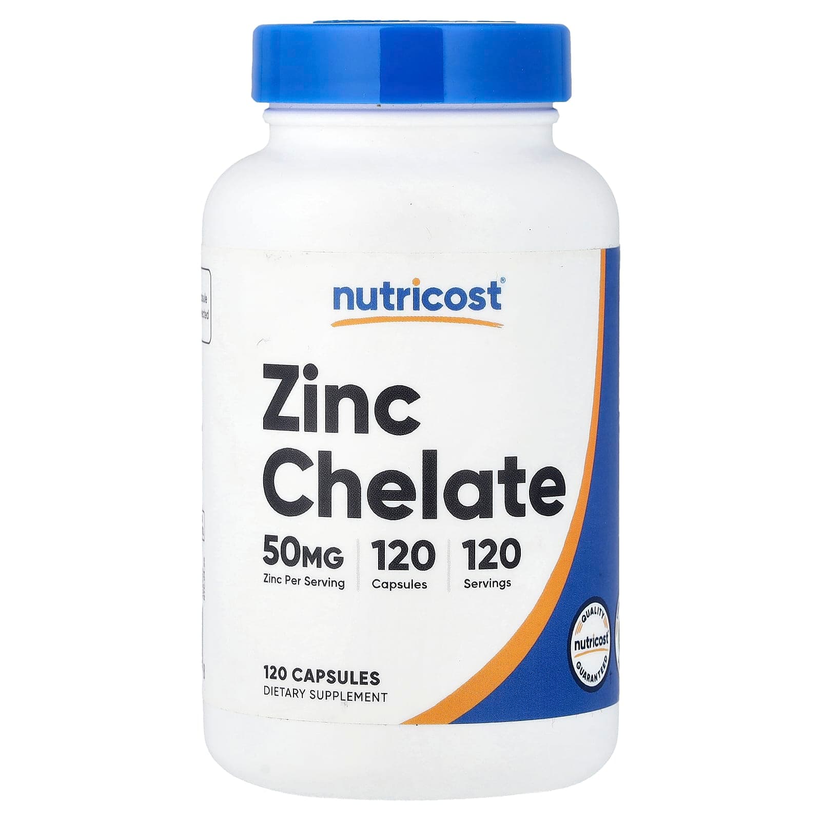 Nutricost Zinc Chelate – 120 gélules de Nutricost