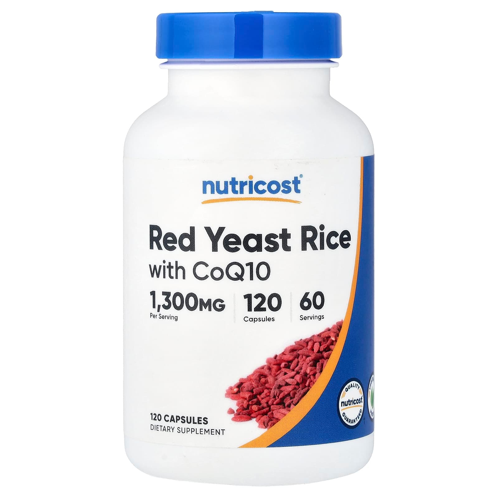 Nutricost Red Yeast Rice With CoQ10 – 120 gélules de Nutricost