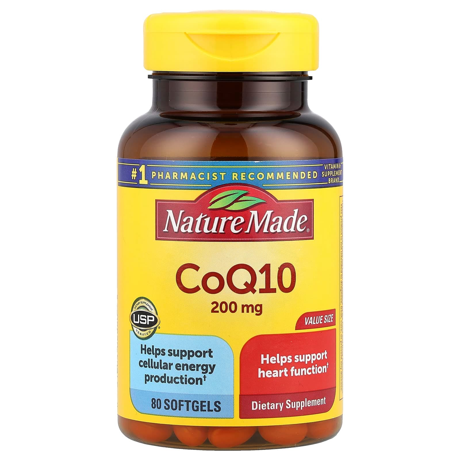 Nature Made CoQ10 – 80 capsules molles de Nature Made