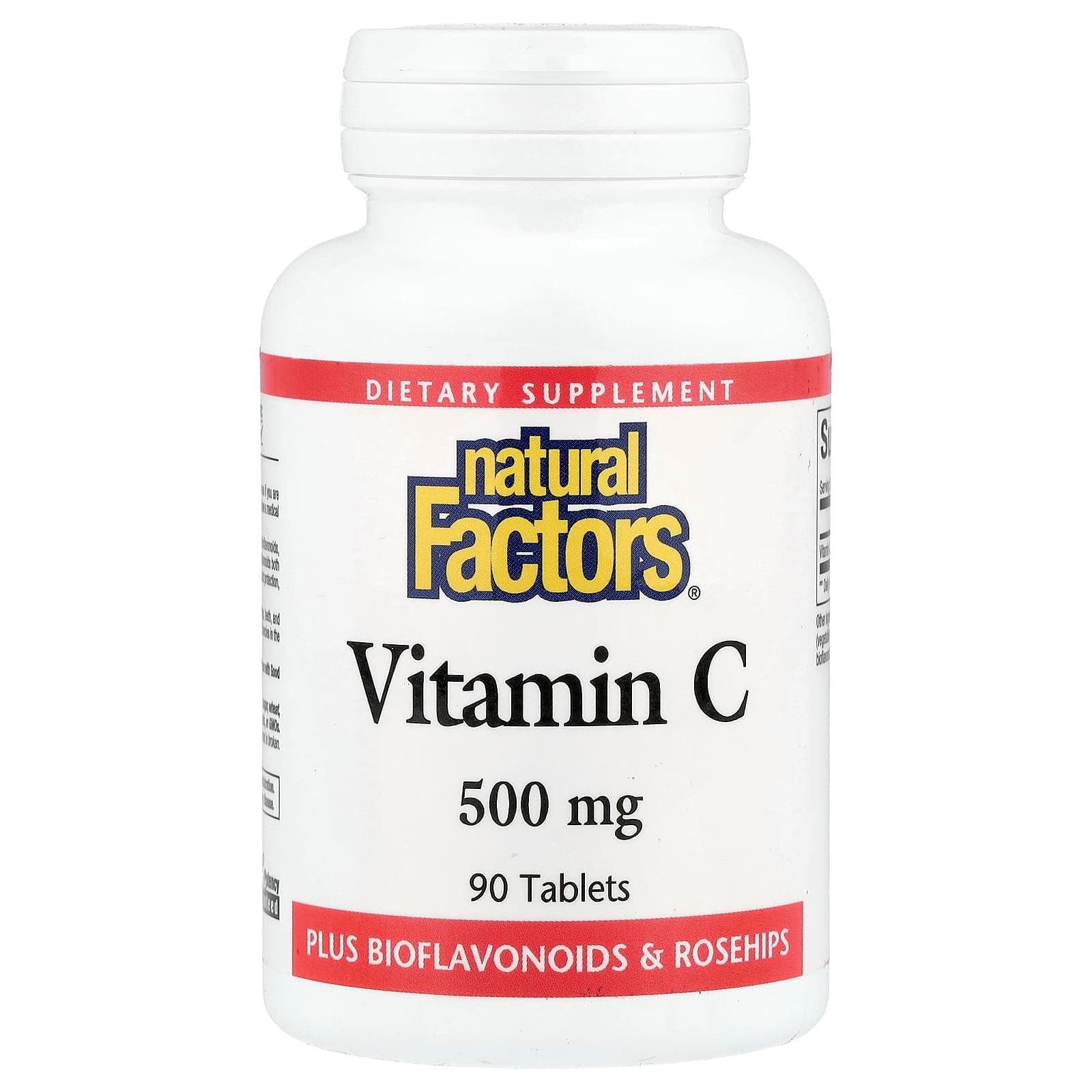Natural Factors Vitamin C – 90 comprimés de Natural Factors