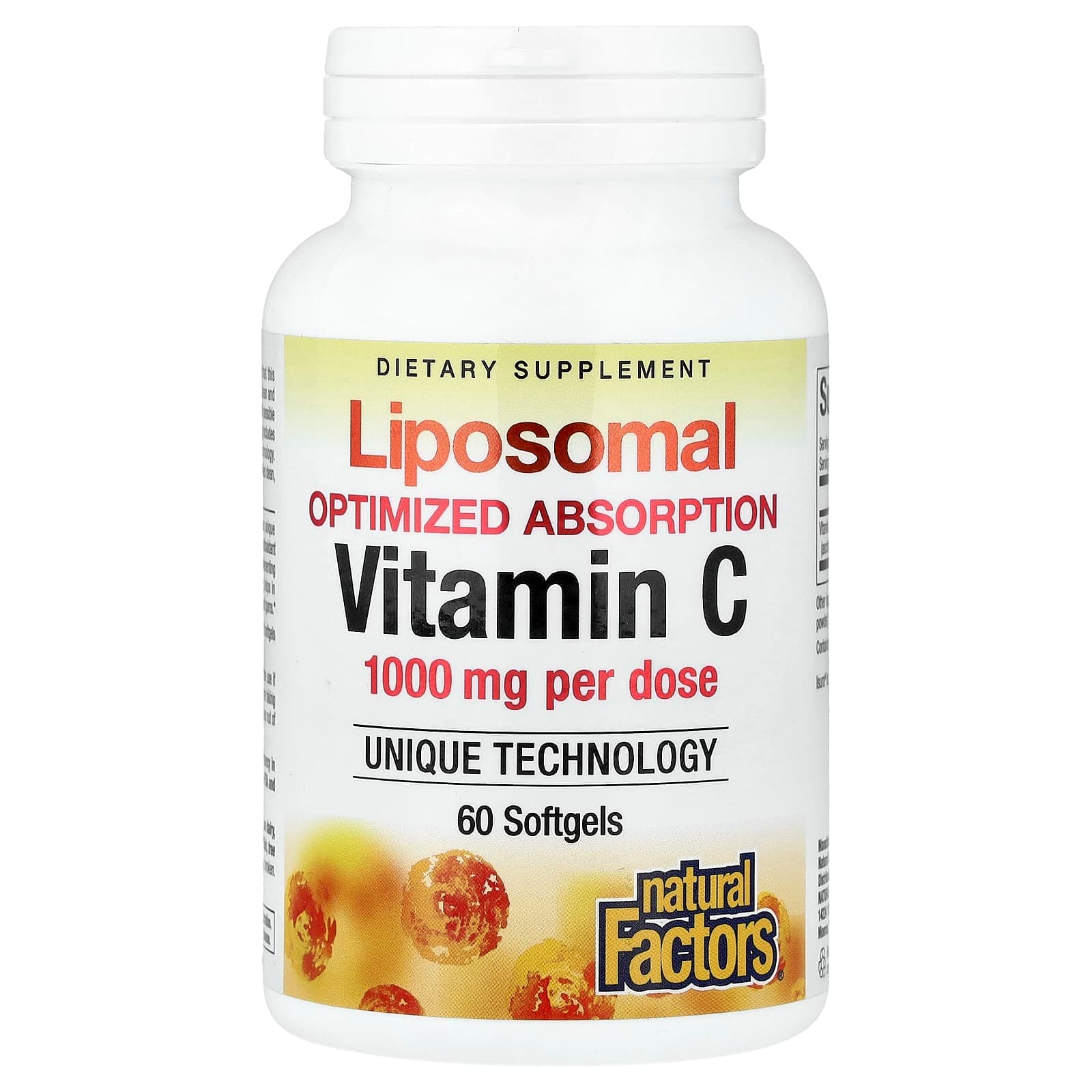 Natural Factors Liposomal Vitamin C – 60 capsules molles de Natural Factors