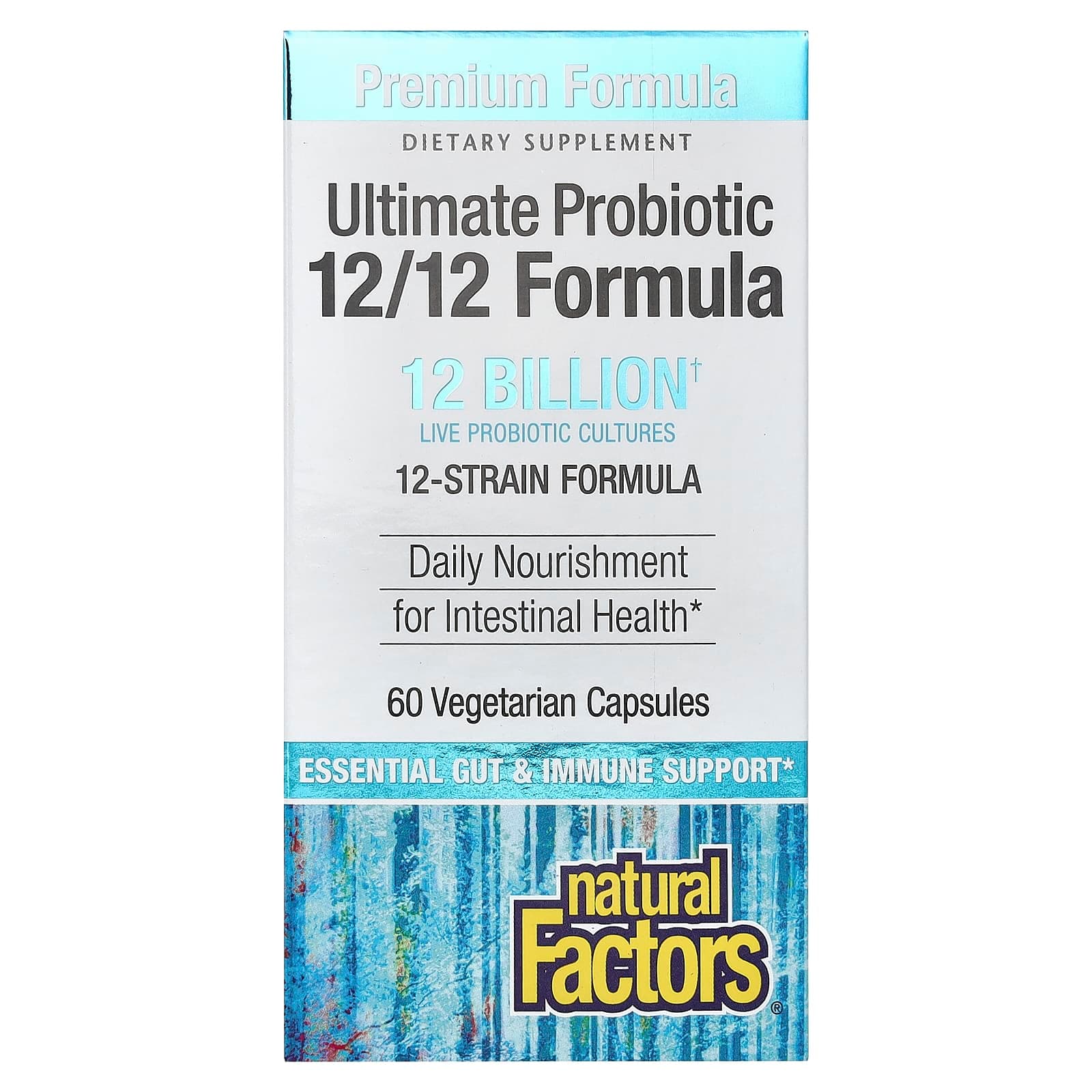 Natural Factors Ultimate Probiotic – 60 gélules végétales de Natural Factors
