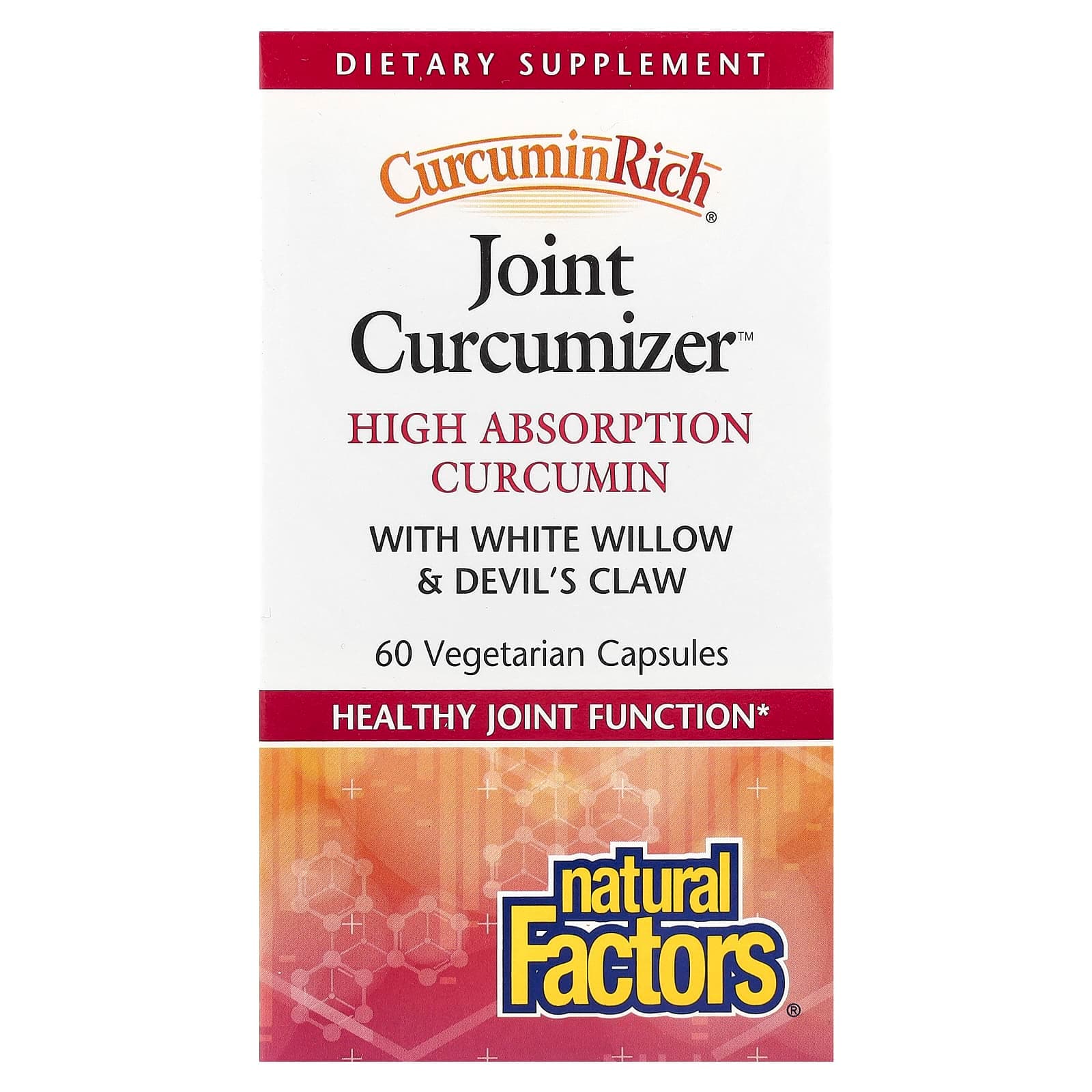 Natural Factors CurcuminRich, Joint Curcumizer – 60 gélules végétales de Natural Factors