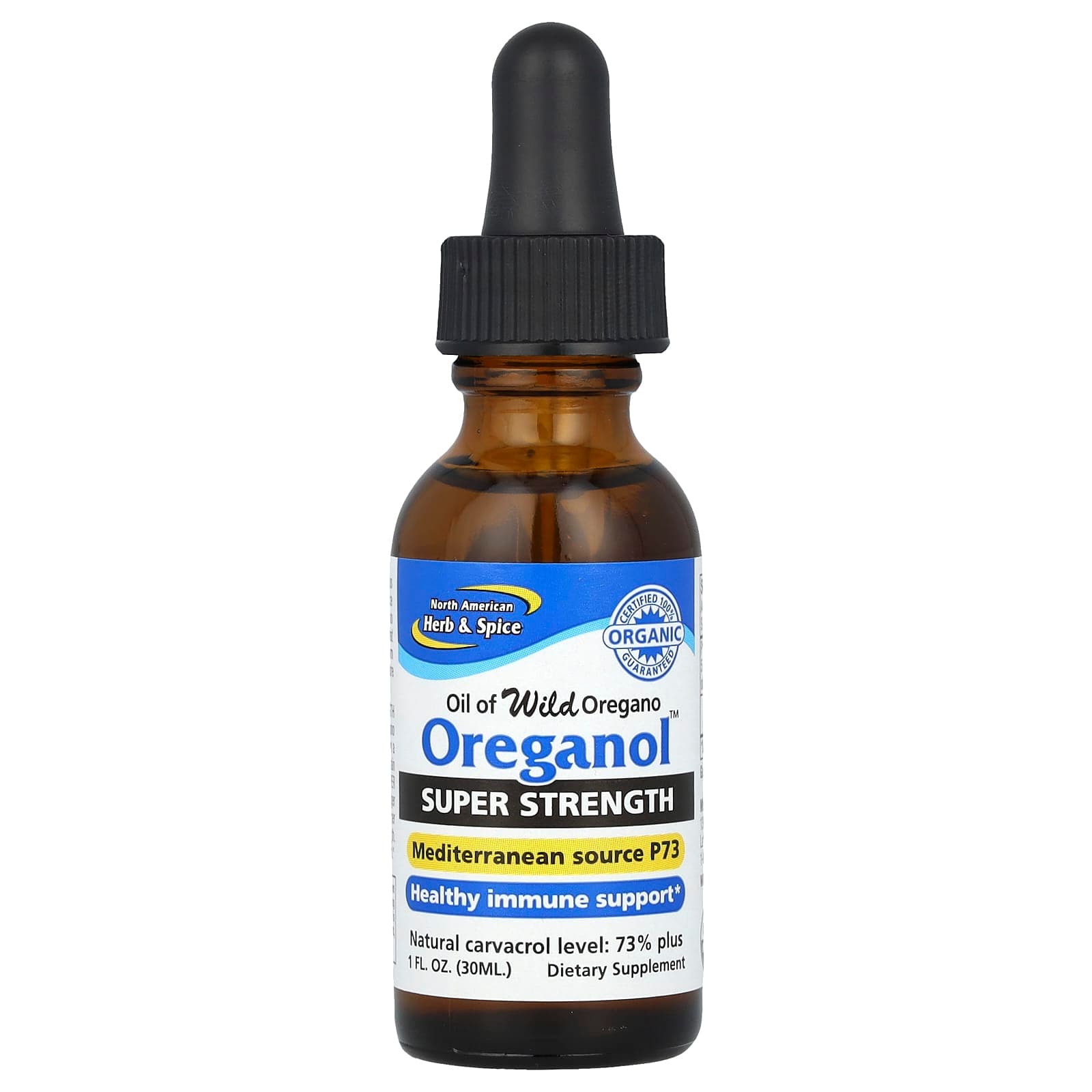 North American Herb & Spice Oreganol, Super Strength – 30 ml de North American Herb & Spice