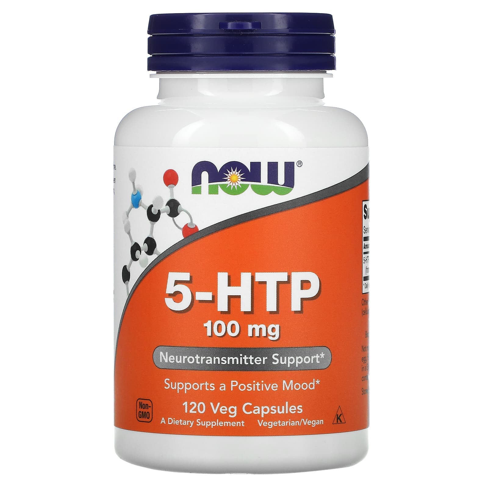 NOW Foods 5-HTP – 120 gélules végétales de NOW Foods