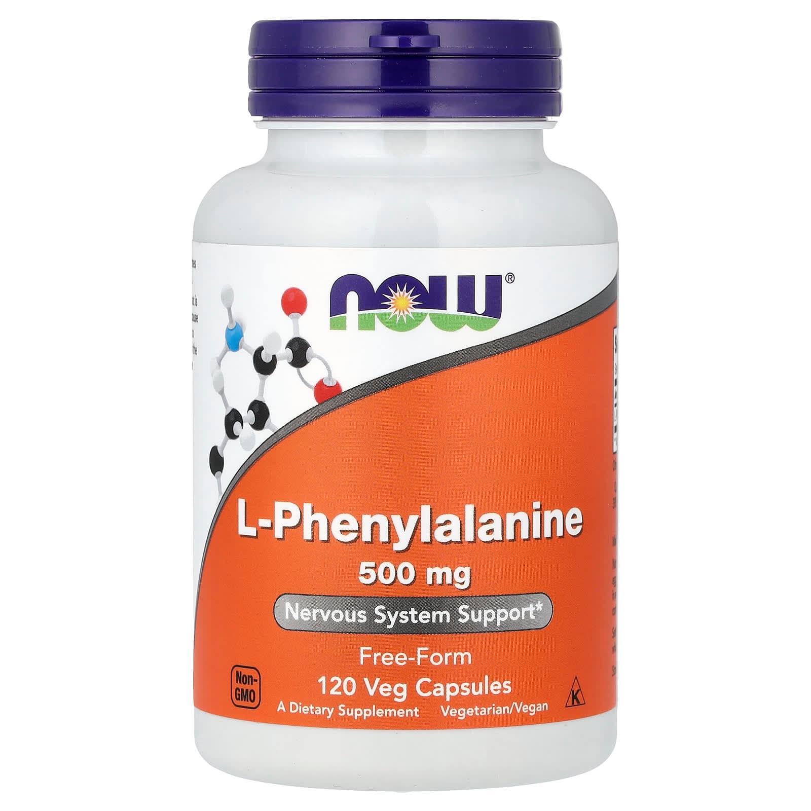 NOW Foods L-Phenylalanine – 120 gélules végétales de NOW Foods