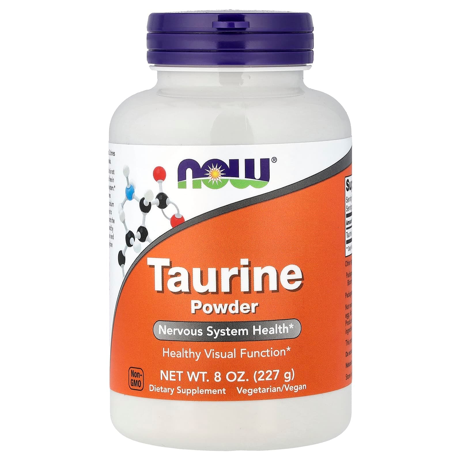 NOW Foods Taurine Powder – 227 g de NOW Foods