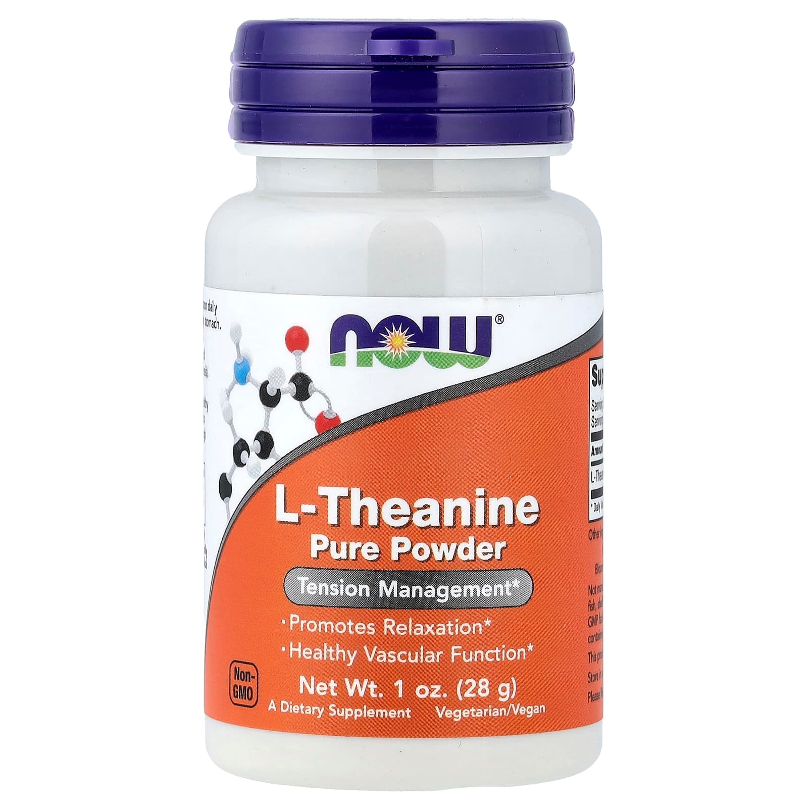 NOW Foods L-Theanine Pure Powder – 28 g de NOW Foods