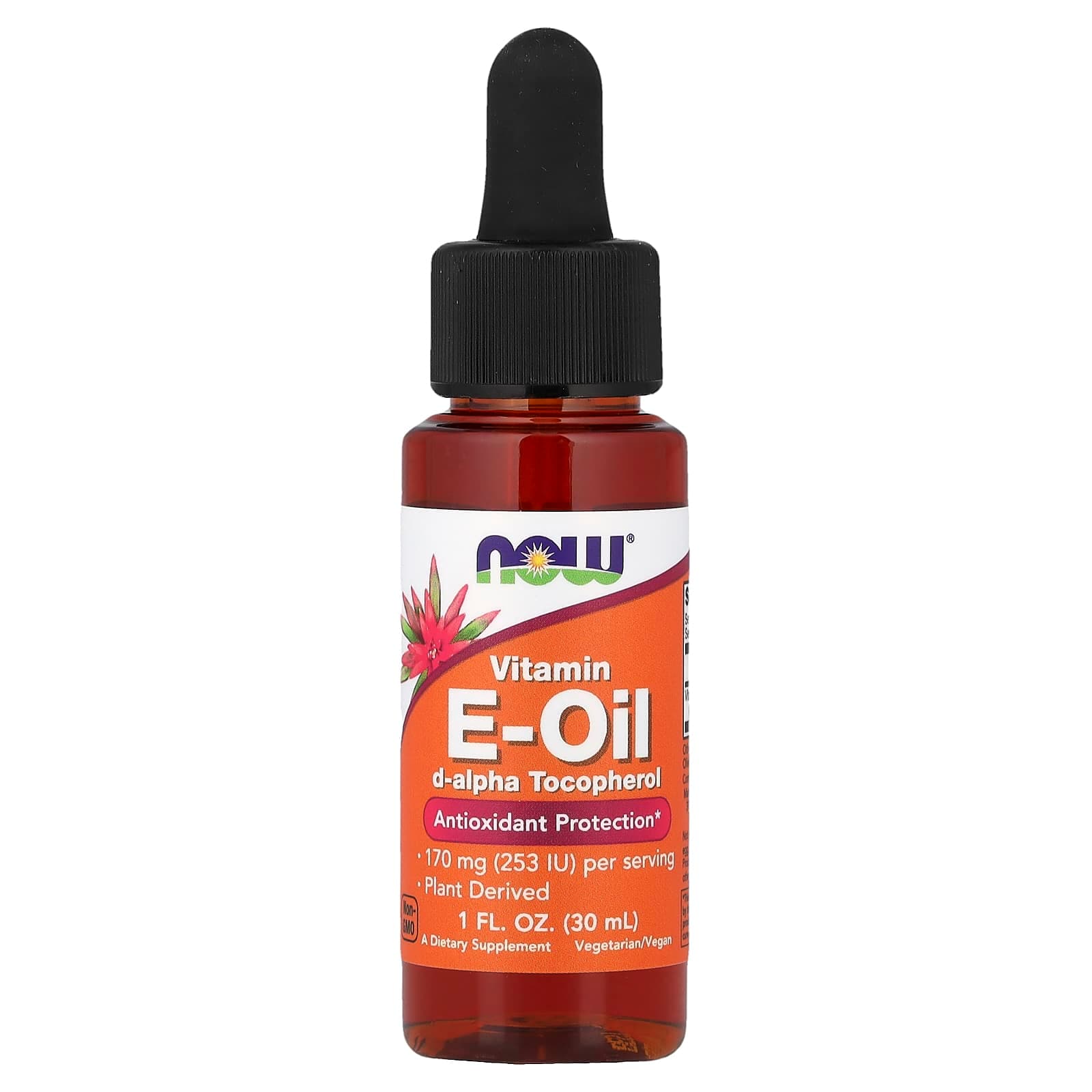 NOW Foods Vitamin E-Oil, Antioxidant Protection – 30 ml de NOW Foods