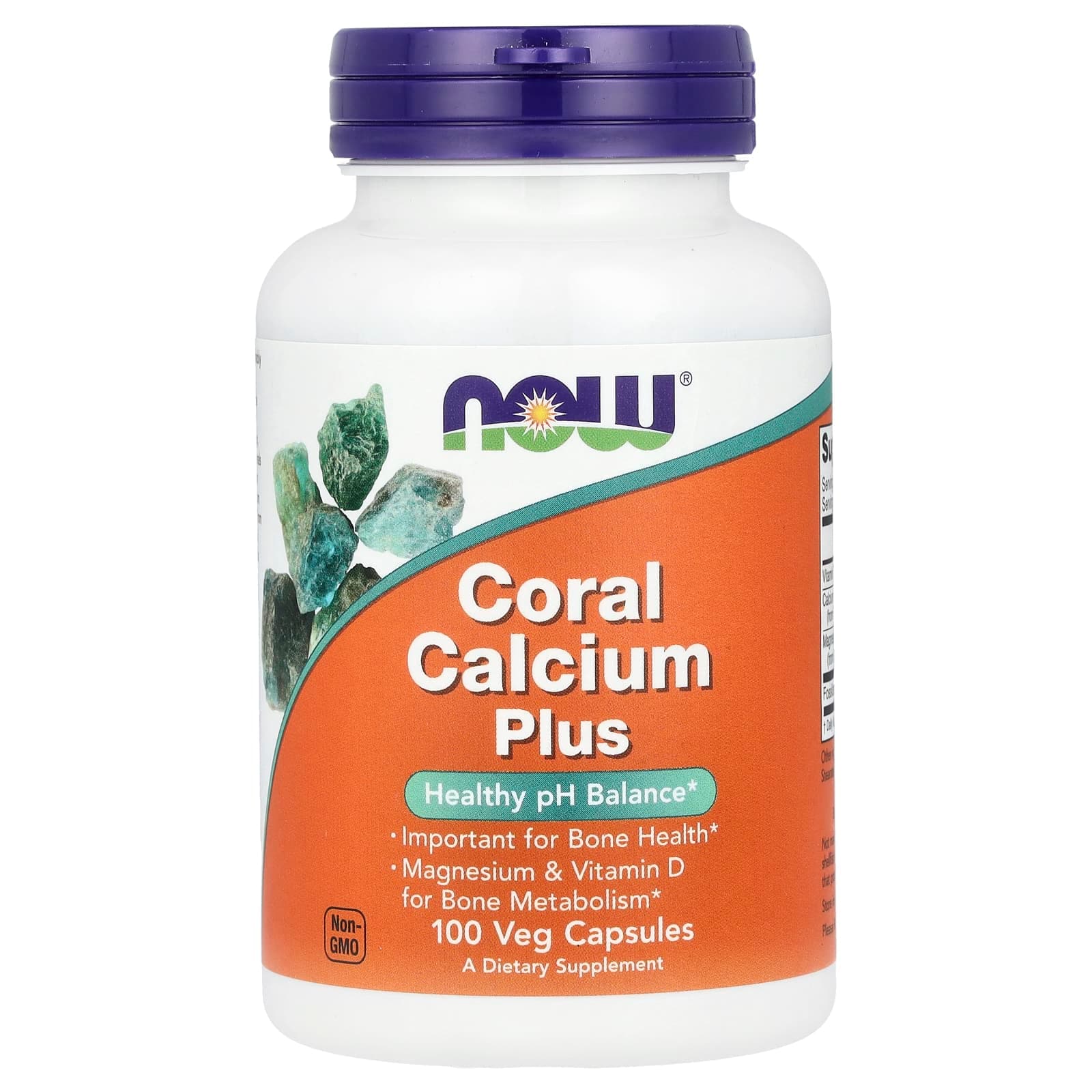NOW Foods Coral Calcium Plus – 100 gélules végétales de NOW Foods