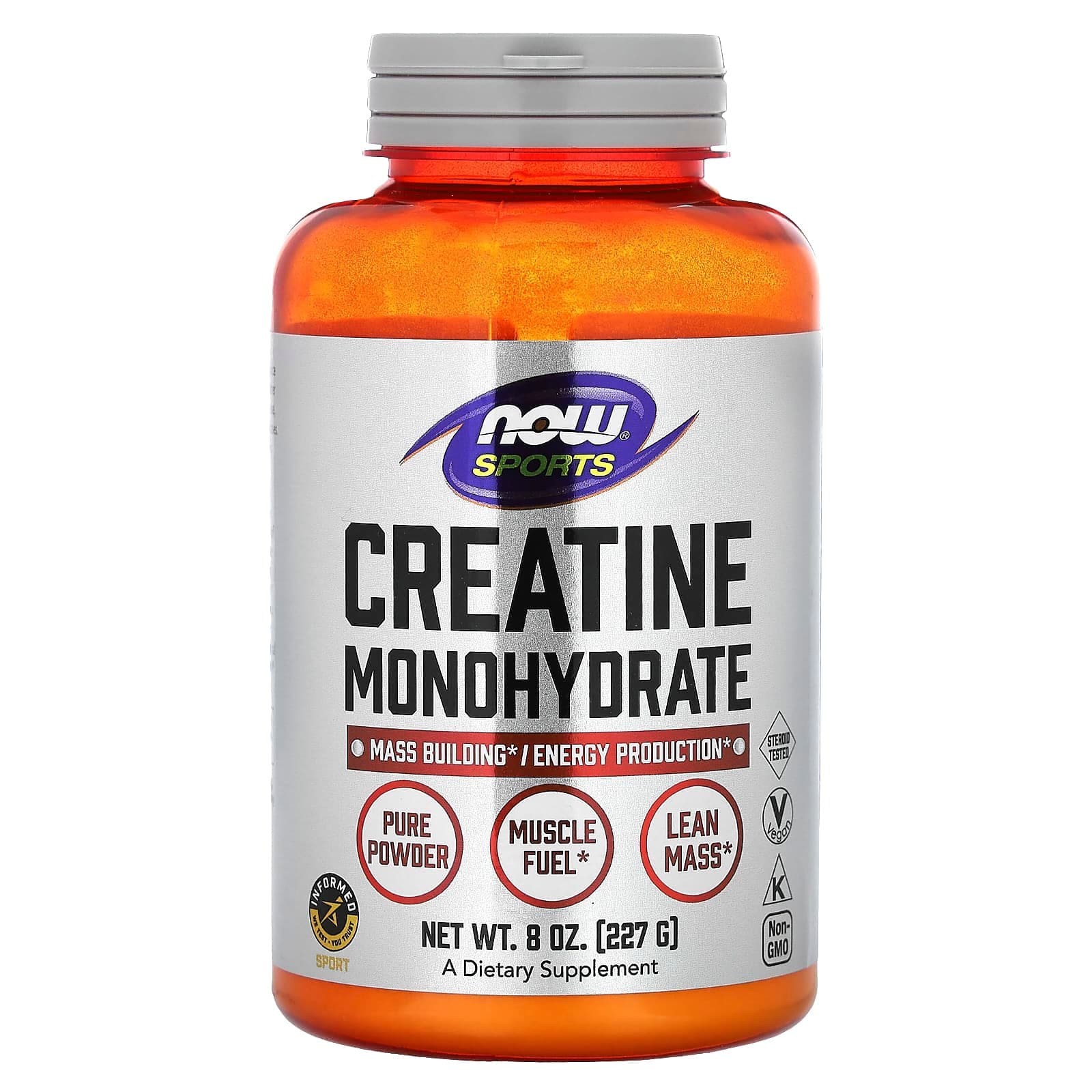 NOW Foods Sports, Creatine Monohydrate – 227 g de NOW Foods