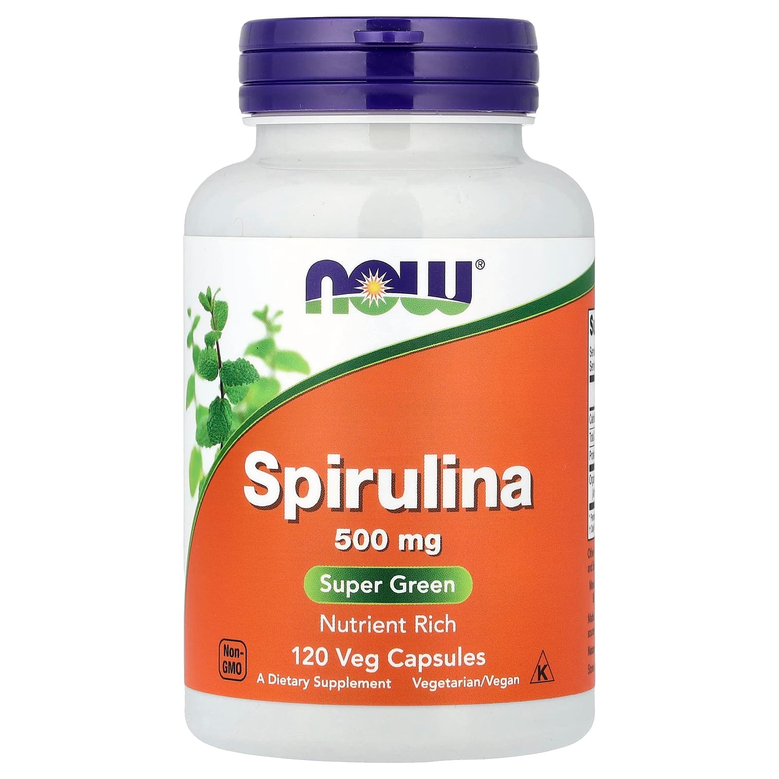 NOW Foods Spirulina – 120 gélules végétales de NOW Foods