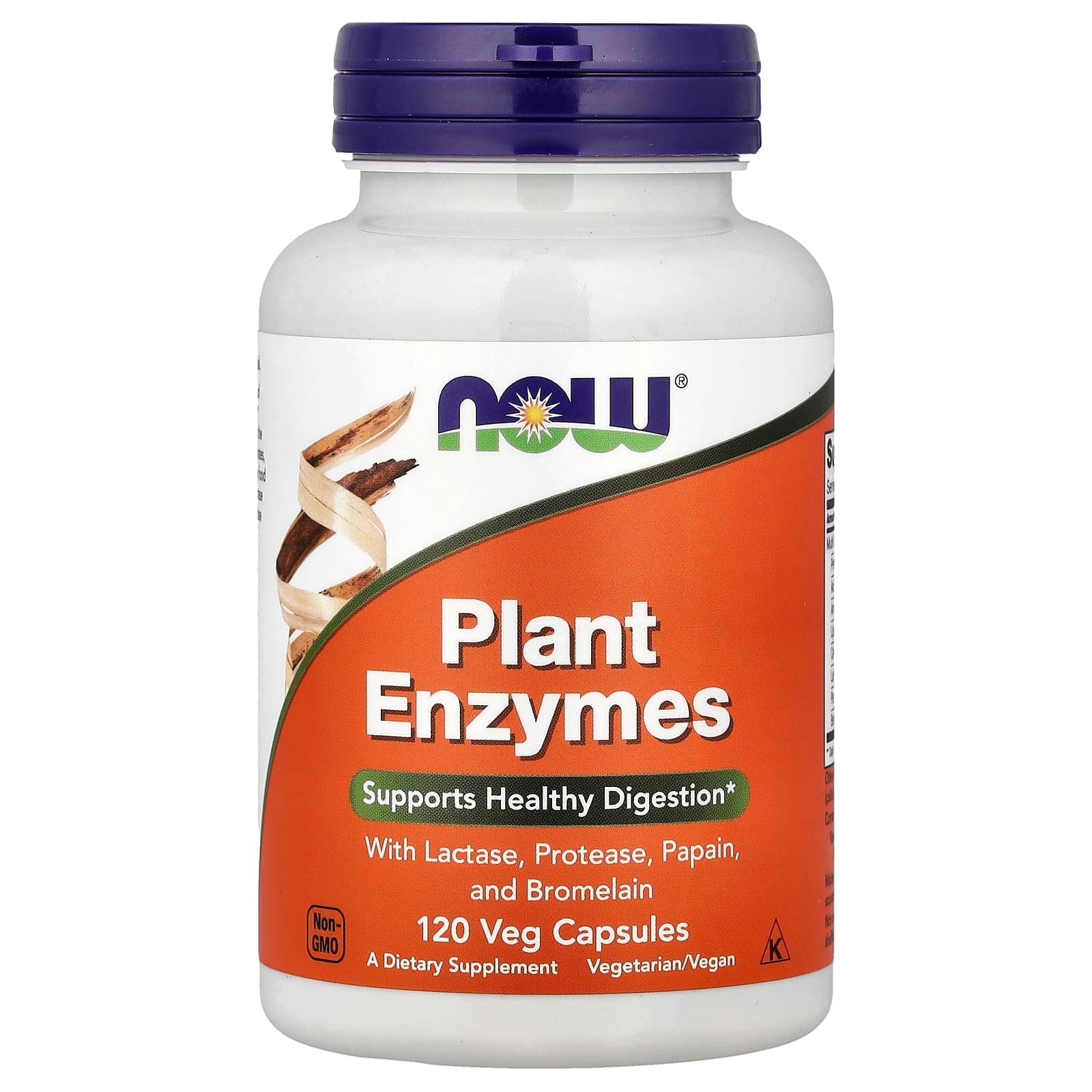 NOW Foods Plant Enzymes – 120 gélules végétales de NOW Foods