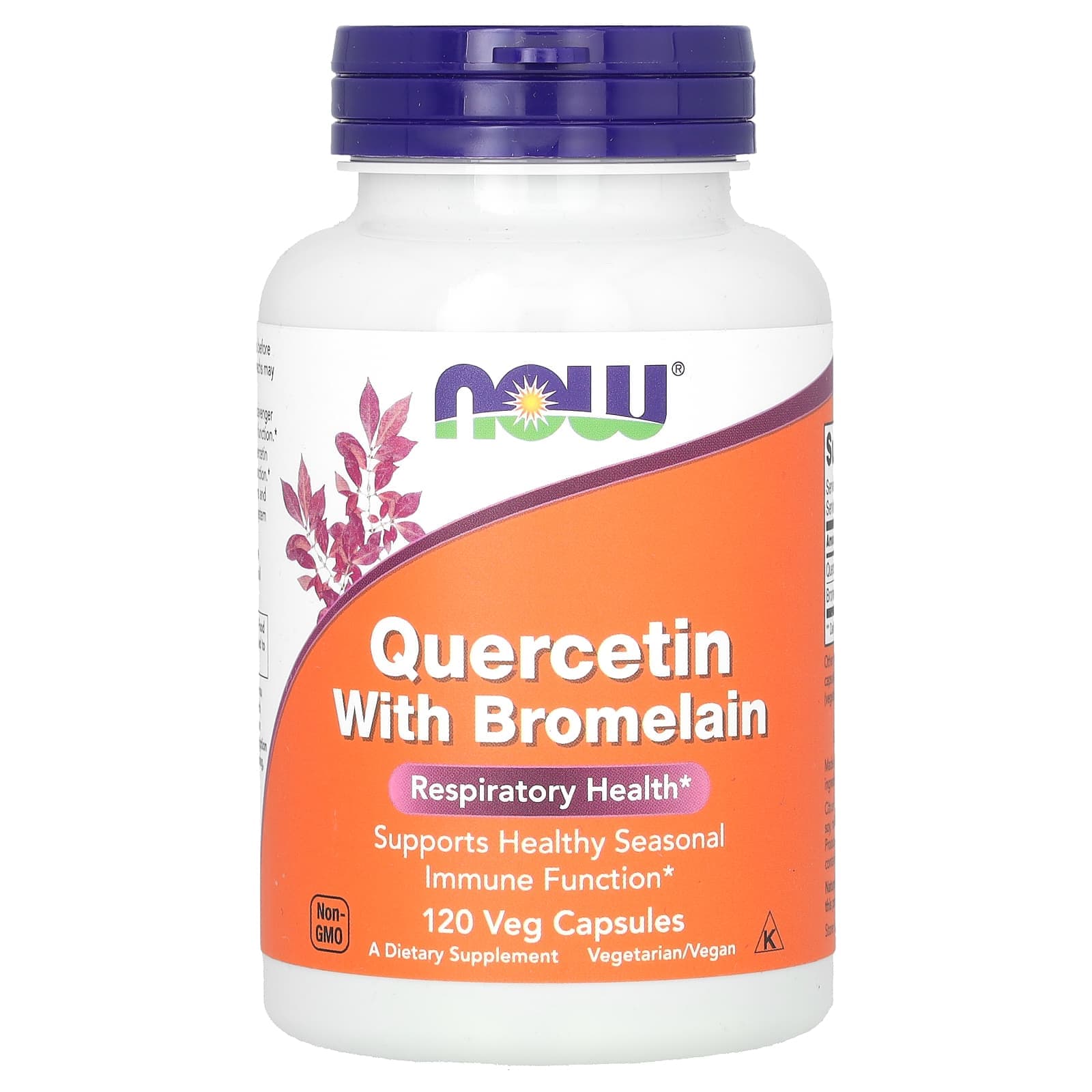 NOW Foods Quercetin with Bromelain – 120 gélules végétales de NOW Foods