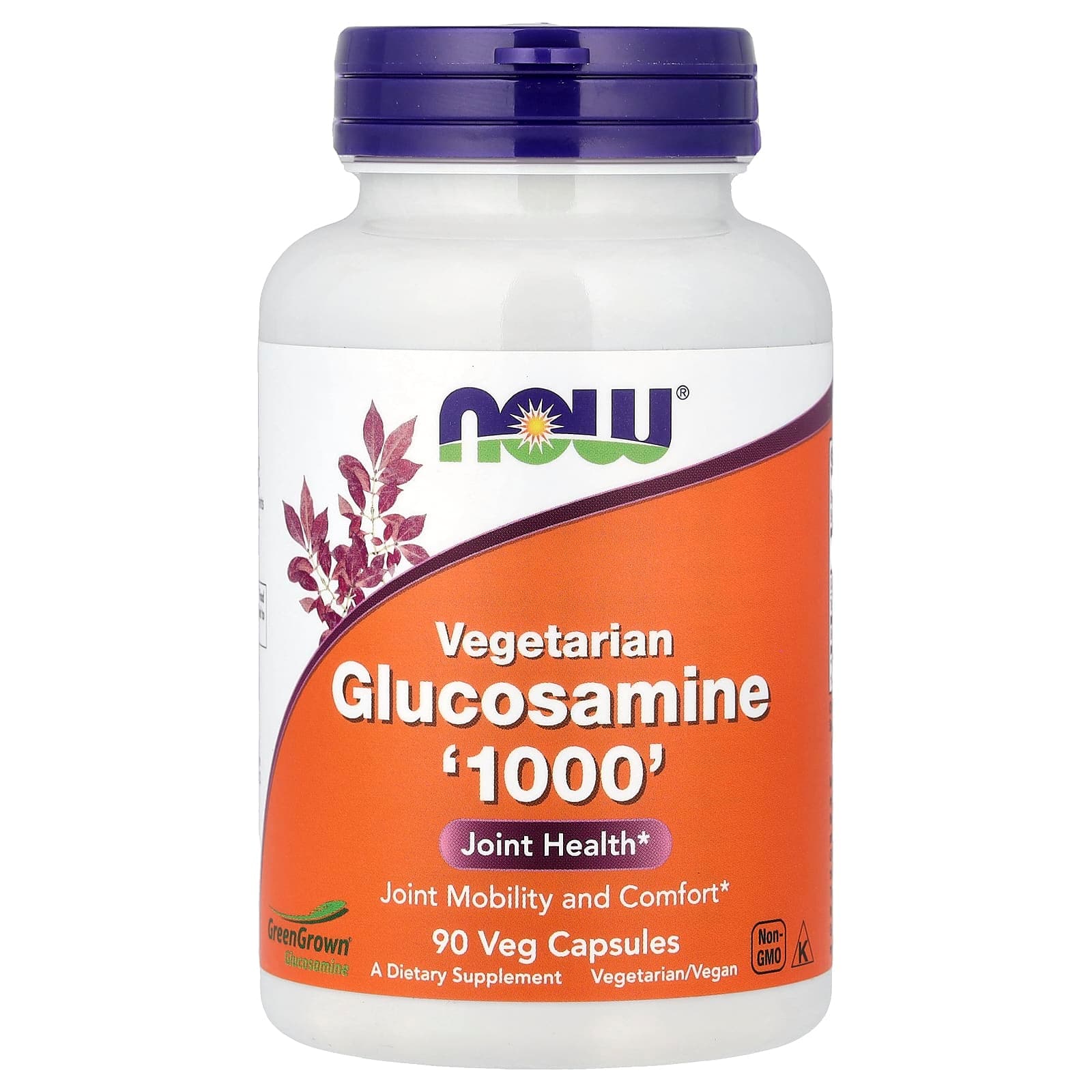 NOW Foods Vegetarian Glucosamine '1000' – 90 gélules végétales de NOW Foods