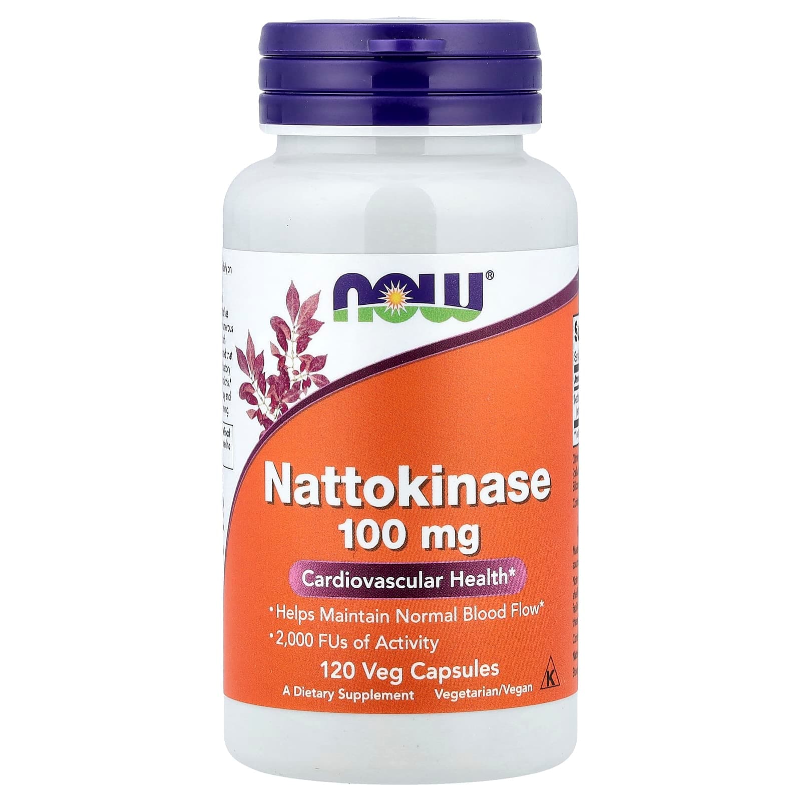 NOW Foods Nattokinase – 120 gélules végétales de NOW Foods