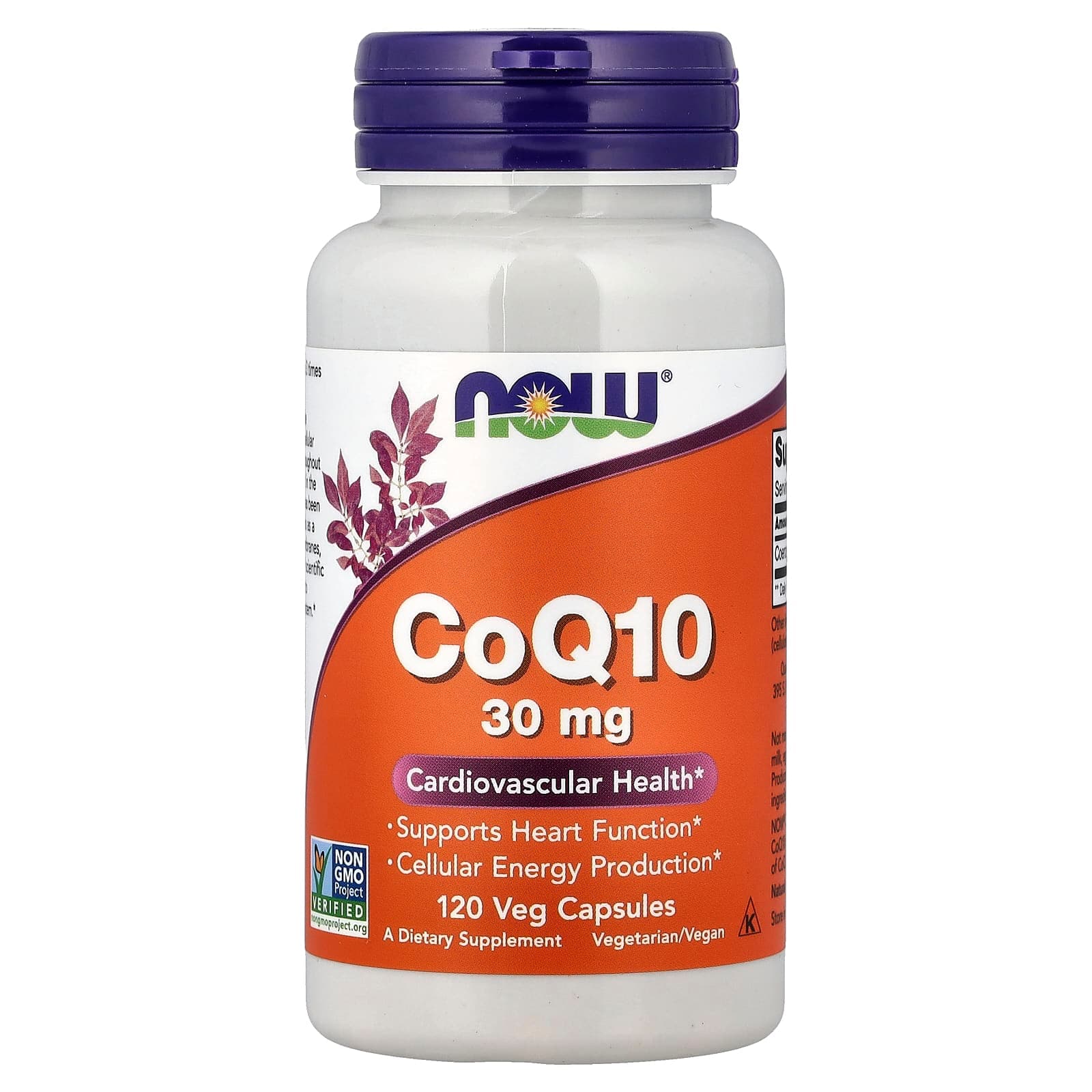 NOW Foods CoQ10 – 120 gélules végétales de NOW Foods