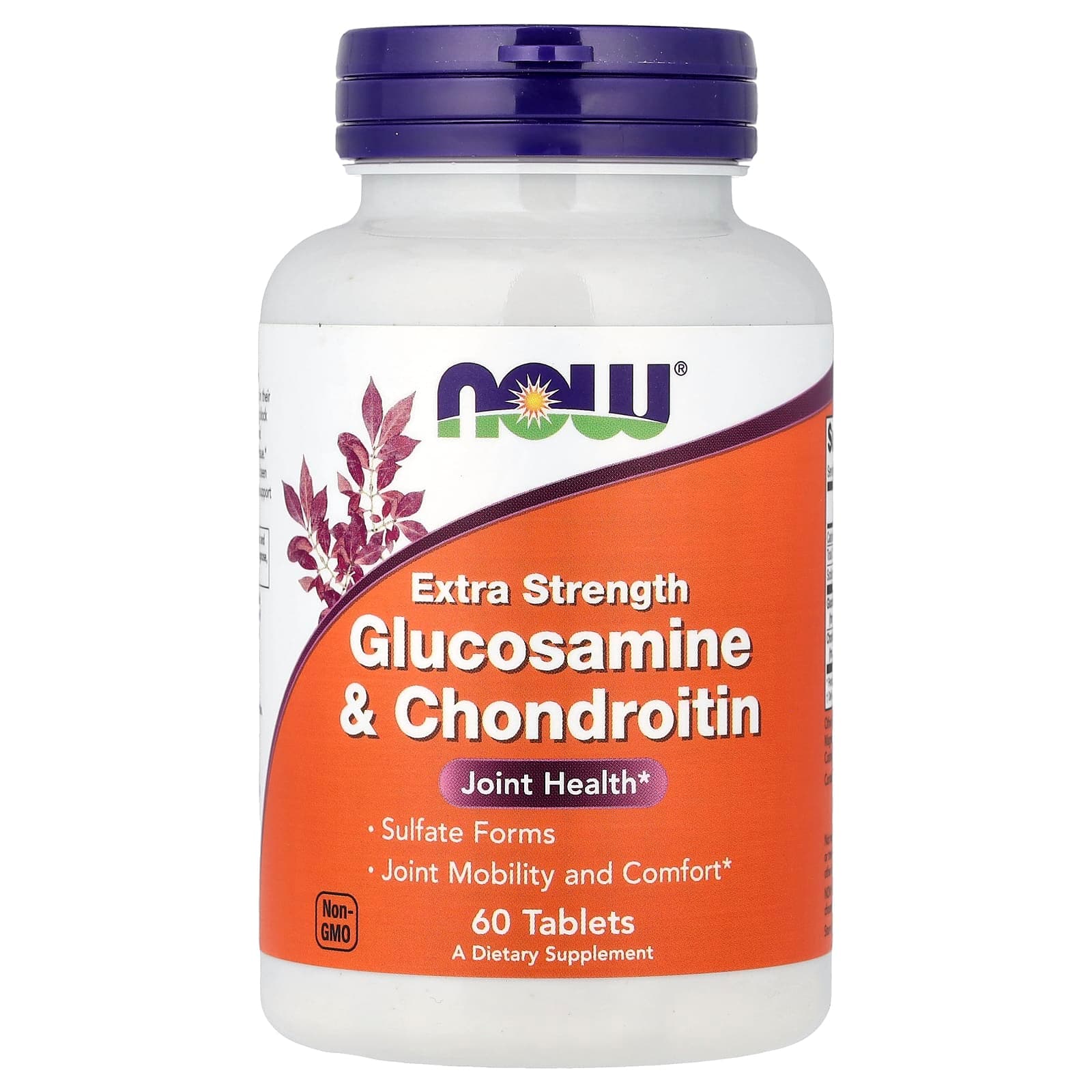 NOW Foods Glucosamine & Chondroitin – 60 comprimés de NOW Foods