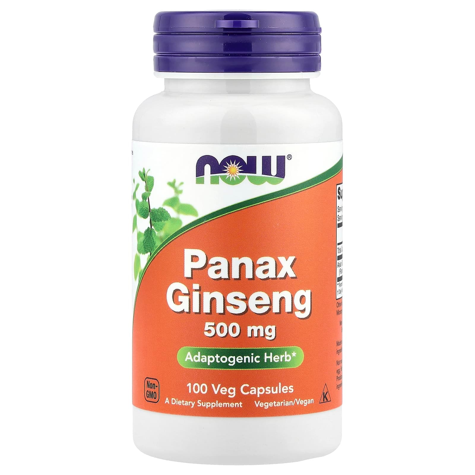 NOW Foods Panax Ginseng – 100 gélules végétales de NOW Foods