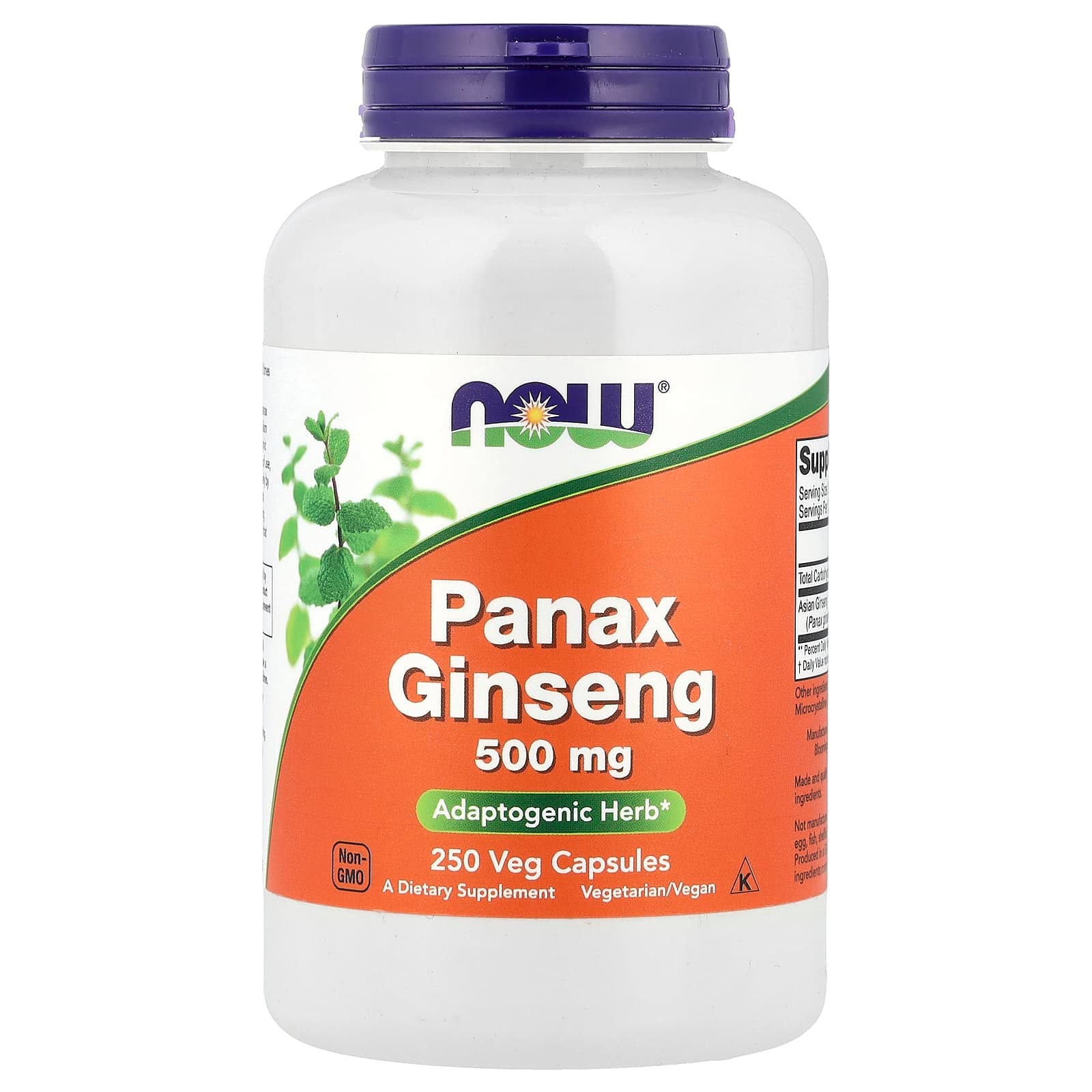 NOW Foods Panax Ginseng – 250 gélules végétales de NOW Foods