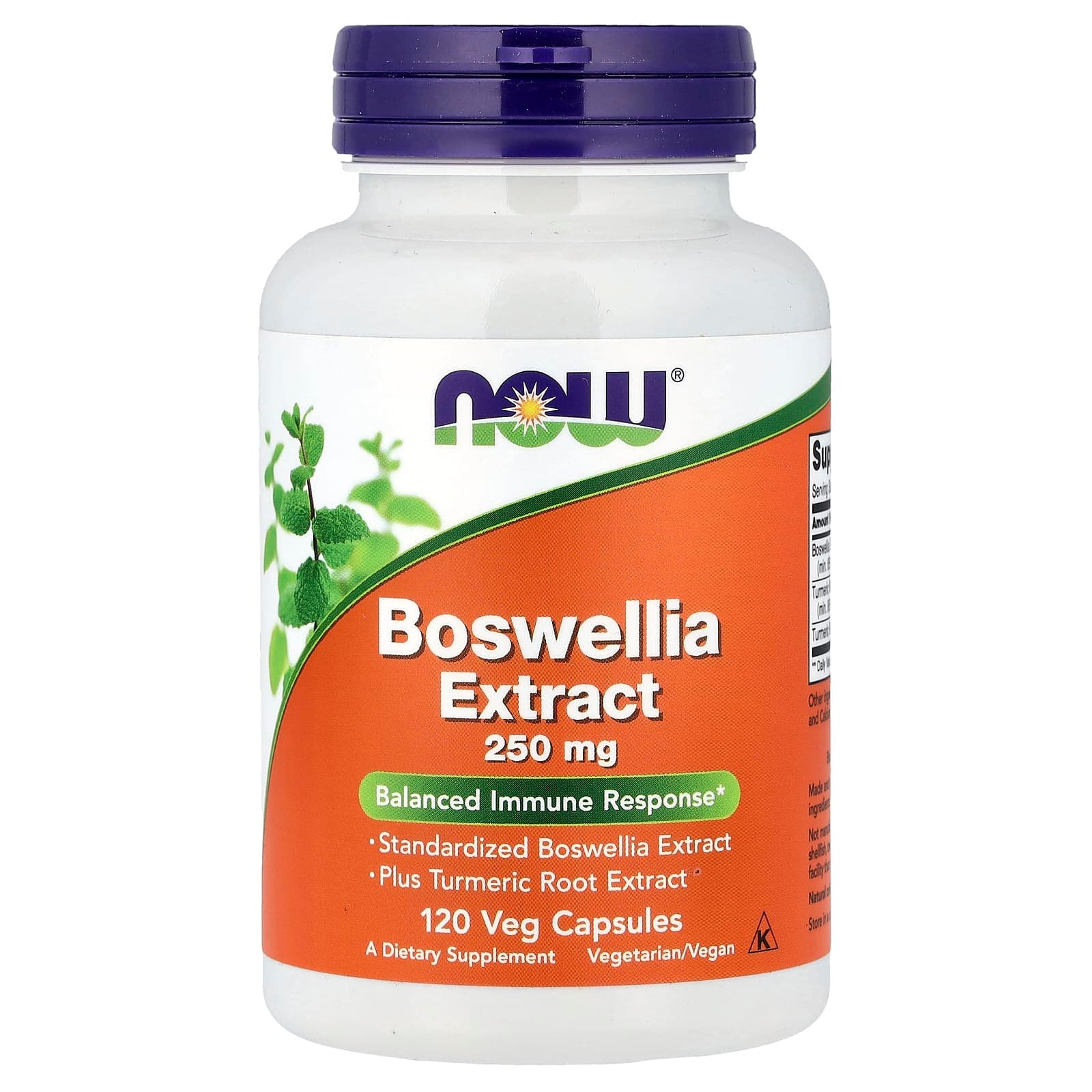 NOW Foods Boswellia Extract – 120 gélules végétales de NOW Foods