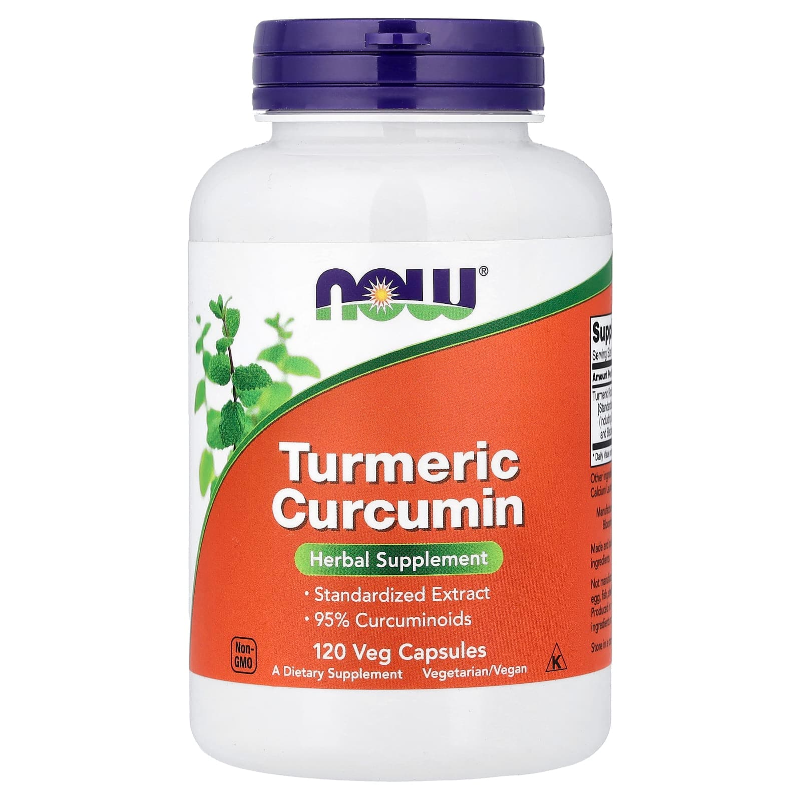 NOW Foods Turmeric Curcumin – 120 gélules végétales de NOW Foods