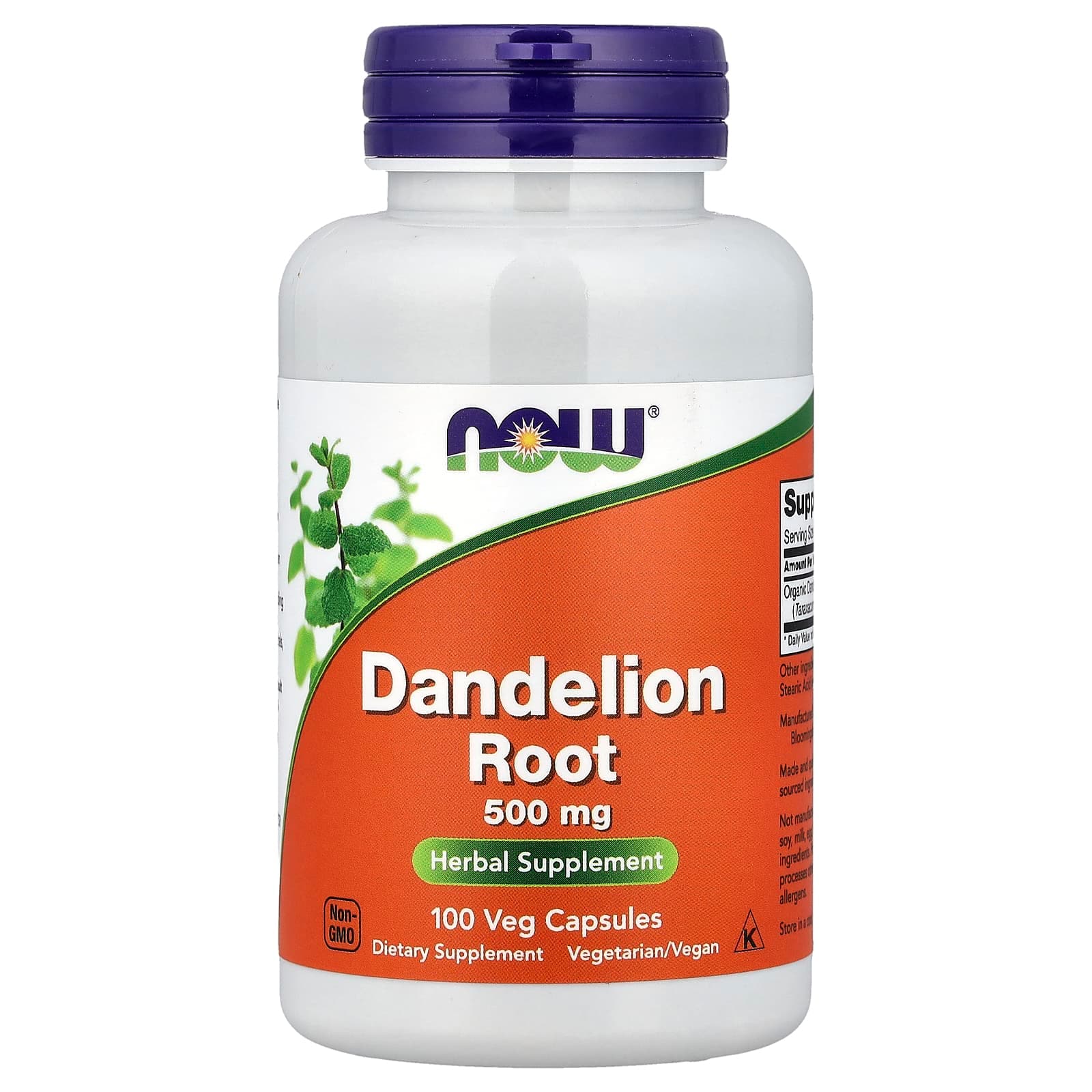 NOW Foods Dandelion Root – 100 gélules végétales de NOW Foods