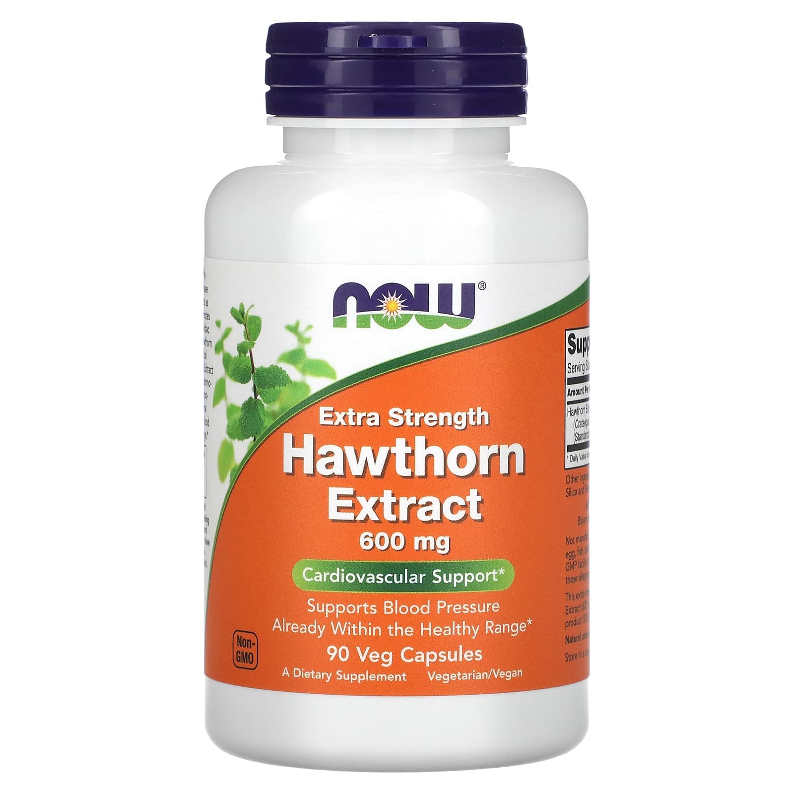 NOW Foods Hawthorn Extract – 90 gélules végétales de NOW Foods