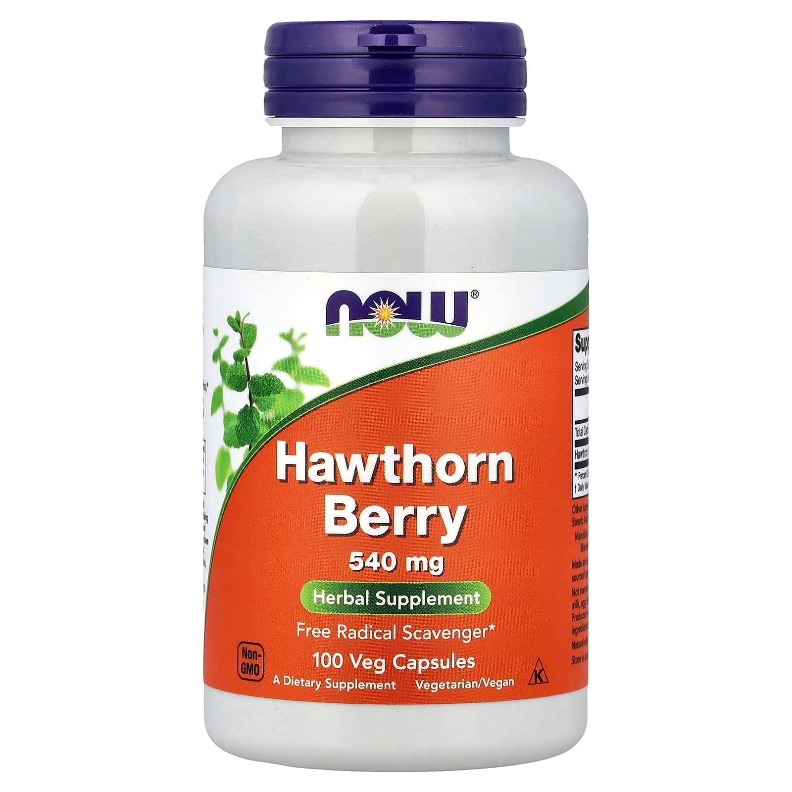 NOW Foods Hawthorn Berry – Hawthorn Berry – 100 gélules végétales de NOW Foods