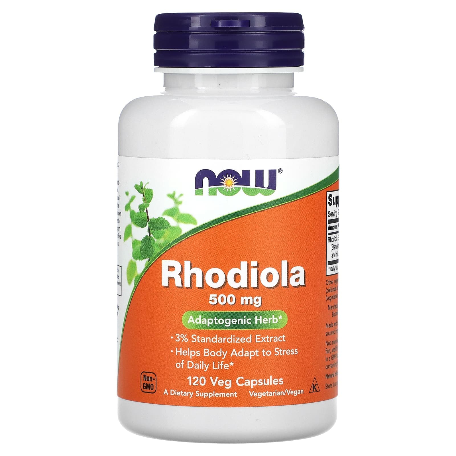 NOW Foods Rhodiola – 120 gélules végétales de NOW Foods