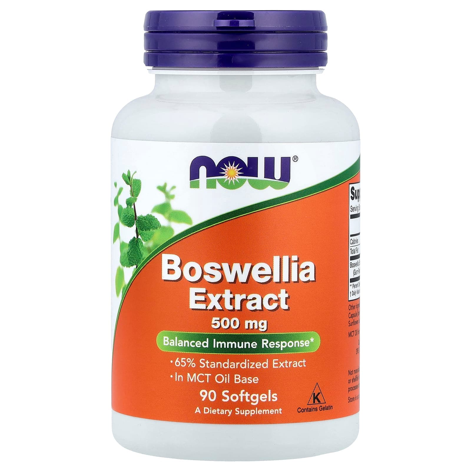 NOW Foods Boswellia Extract – 90 capsules molles de NOW Foods