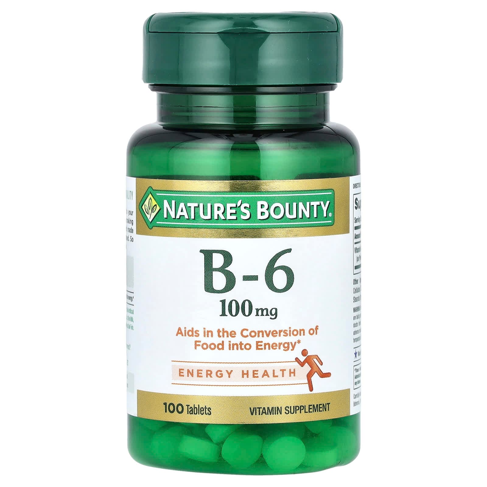 Nature's Bounty Vitamin B-6 – 100 comprimés de Nature's Bounty