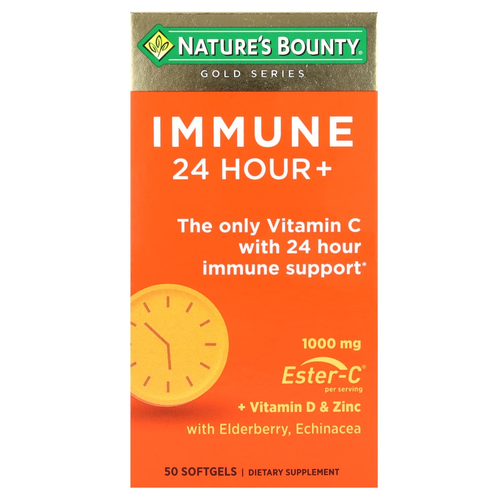 Nature's Bounty Gold Series – 50 capsules molles de Nature's Bounty