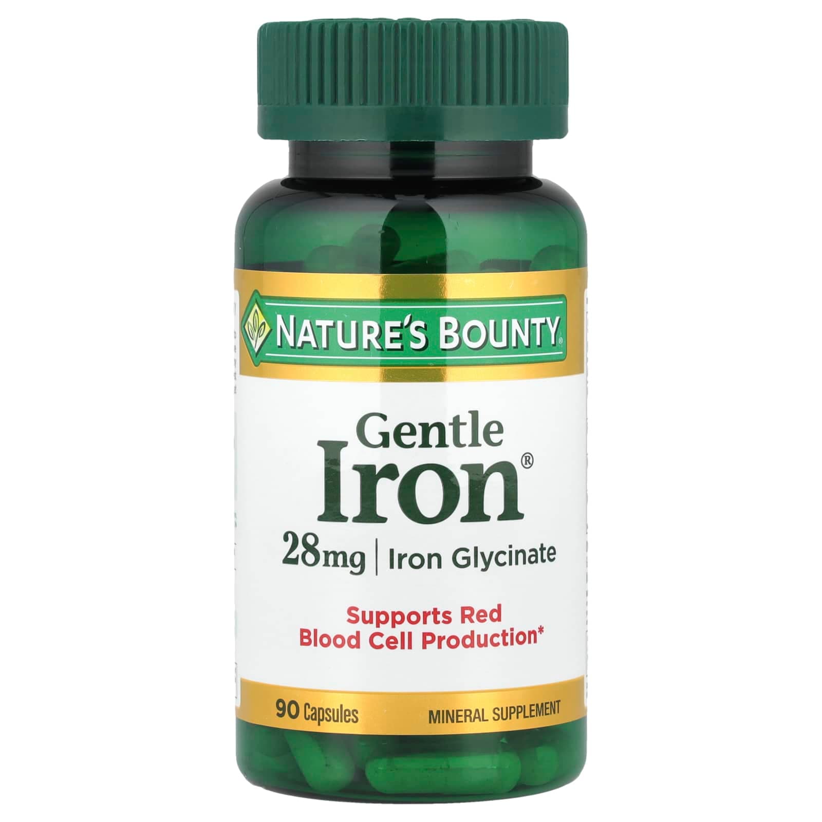 Nature's Bounty Gentle Iron – 90 gélules de Nature's Bounty