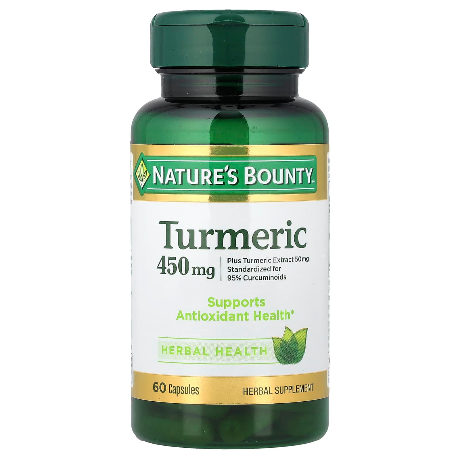 Nature's Bounty Turmeric – 60 gélules de Nature's Bounty