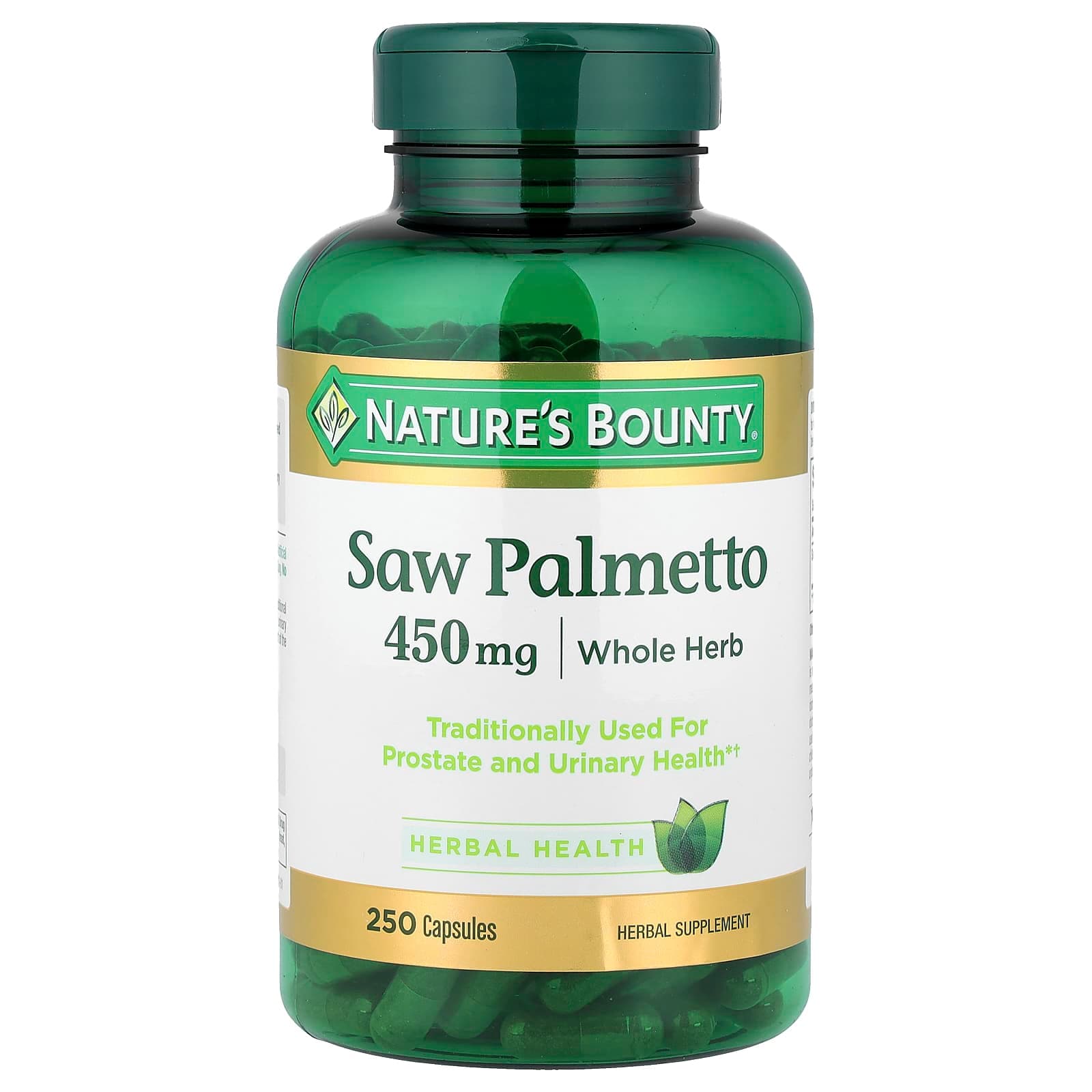 Nature's Bounty Saw Palmetto – 250 gélules de Nature's Bounty