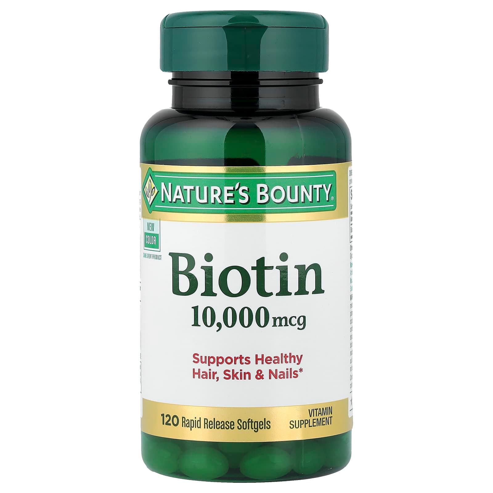 Nature's Bounty Biotin – 10000 µg de Nature's Bounty