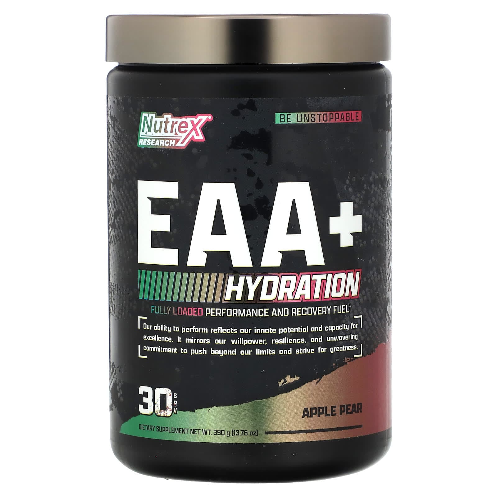 Nutrex Research EAA+ Hydration – Apple Pear – 390 g de NUTREX RESEARCH