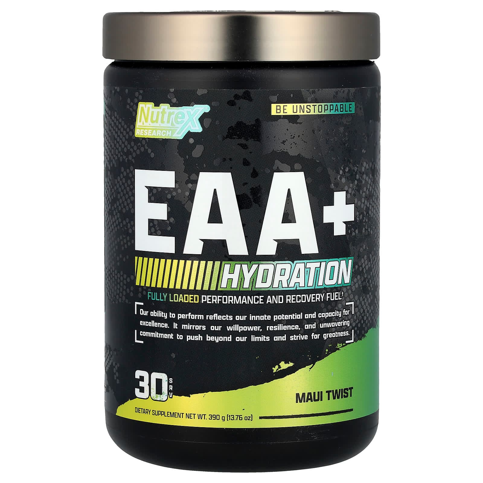 Nutrex Research EAA+ Hydration, Maui Twist – 390 g de NUTREX RESEARCH