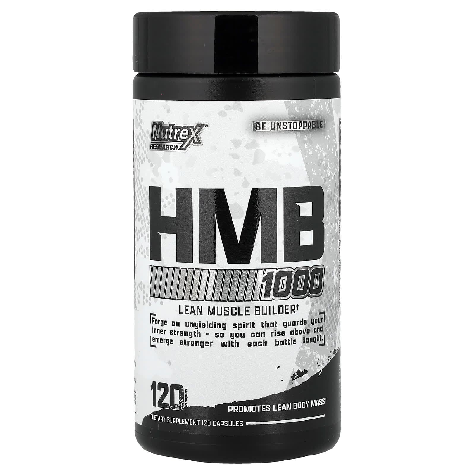 Nutrex Research HMB 1000 – 120 gélules de NUTREX RESEARCH