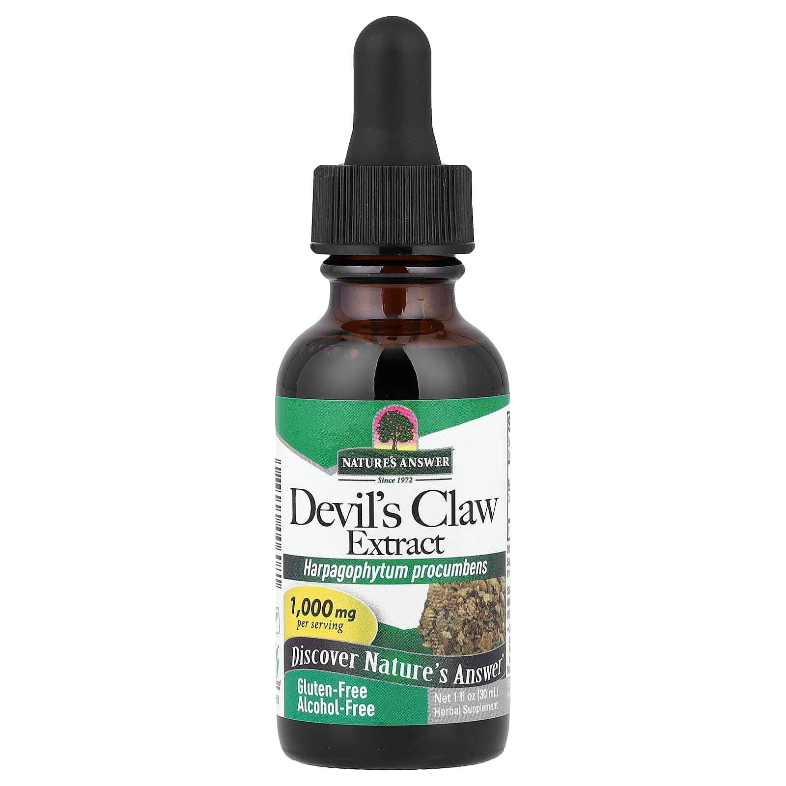 Nature's Answer Devil's Claw Extract, Alcohol-Free – 30 ml de Nature's Answer