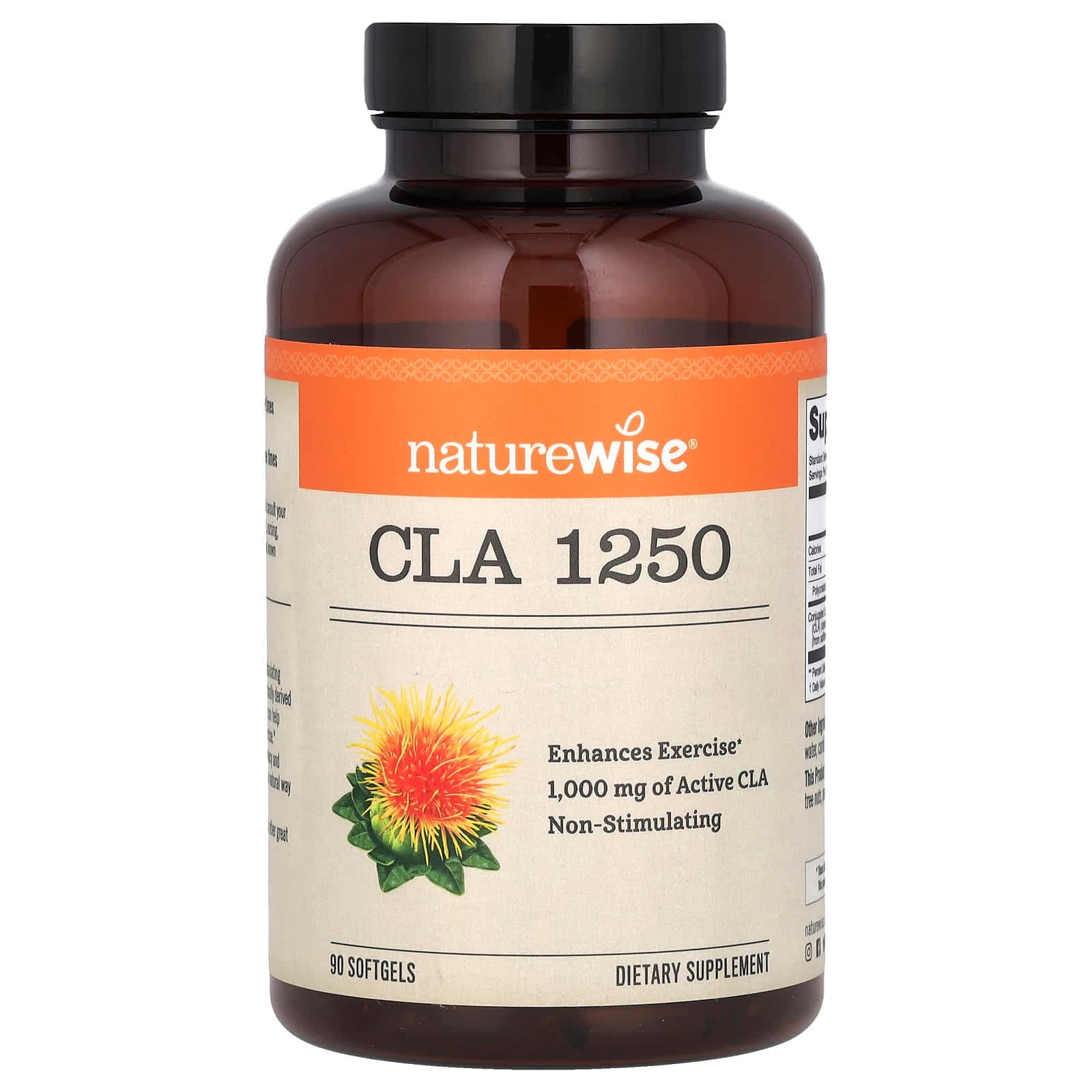 NatureWise CLA 1250 – 90 capsules molles de NatureWise
