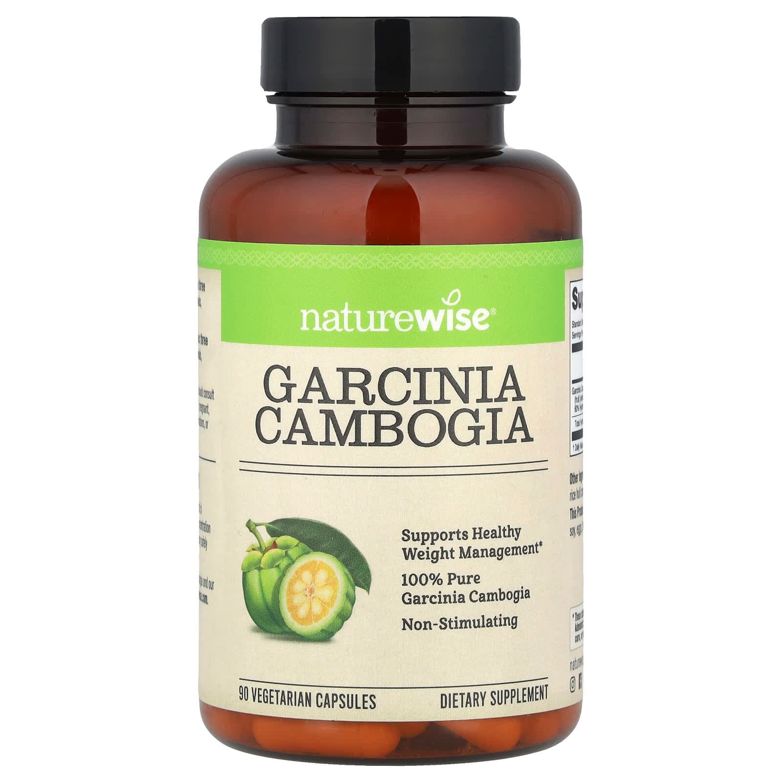 NatureWise Garcinia Cambogia – 90 gélules végétales de NatureWise