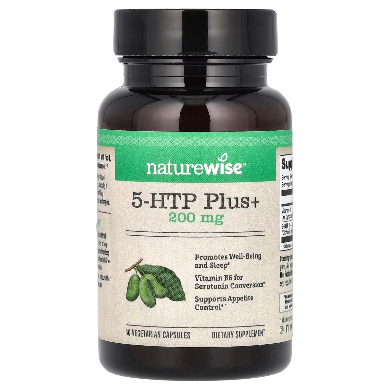 NatureWise 5-HTP Plus+ – 30 gélules végétales de NatureWise