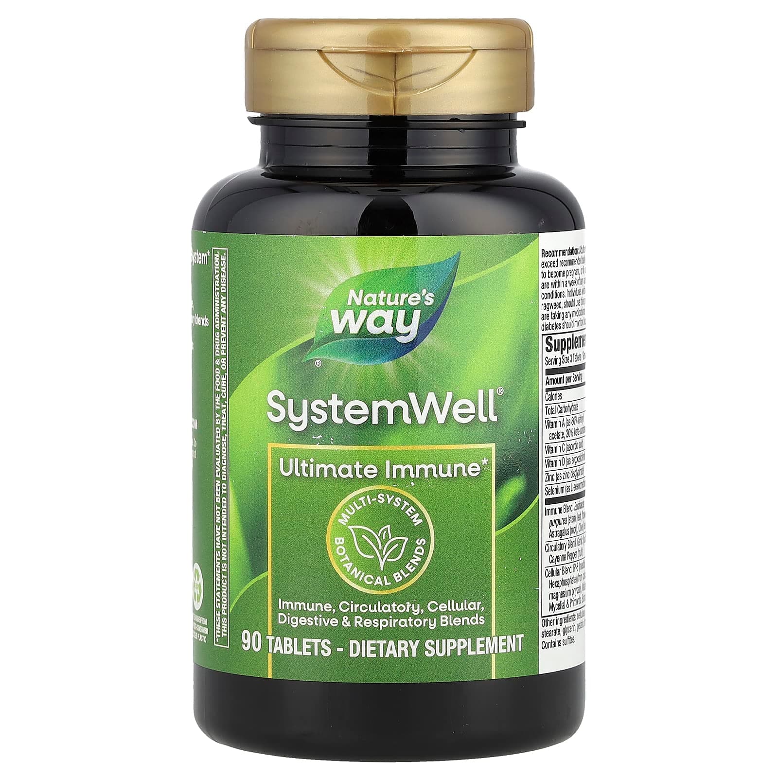 Nature's Way SystemWell, Ultimate Immune – 90 comprimés de Nature's Way